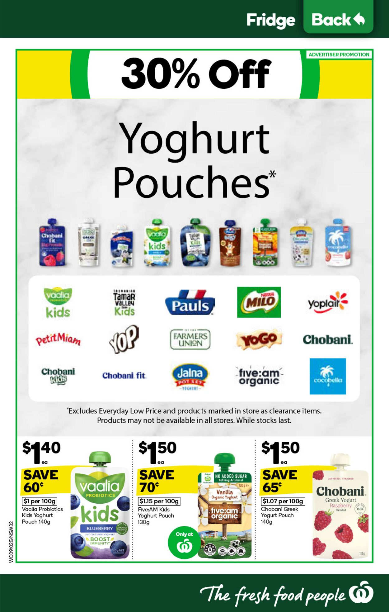 Catalogue Woolworths 09.10.2024 - 15.10.2024