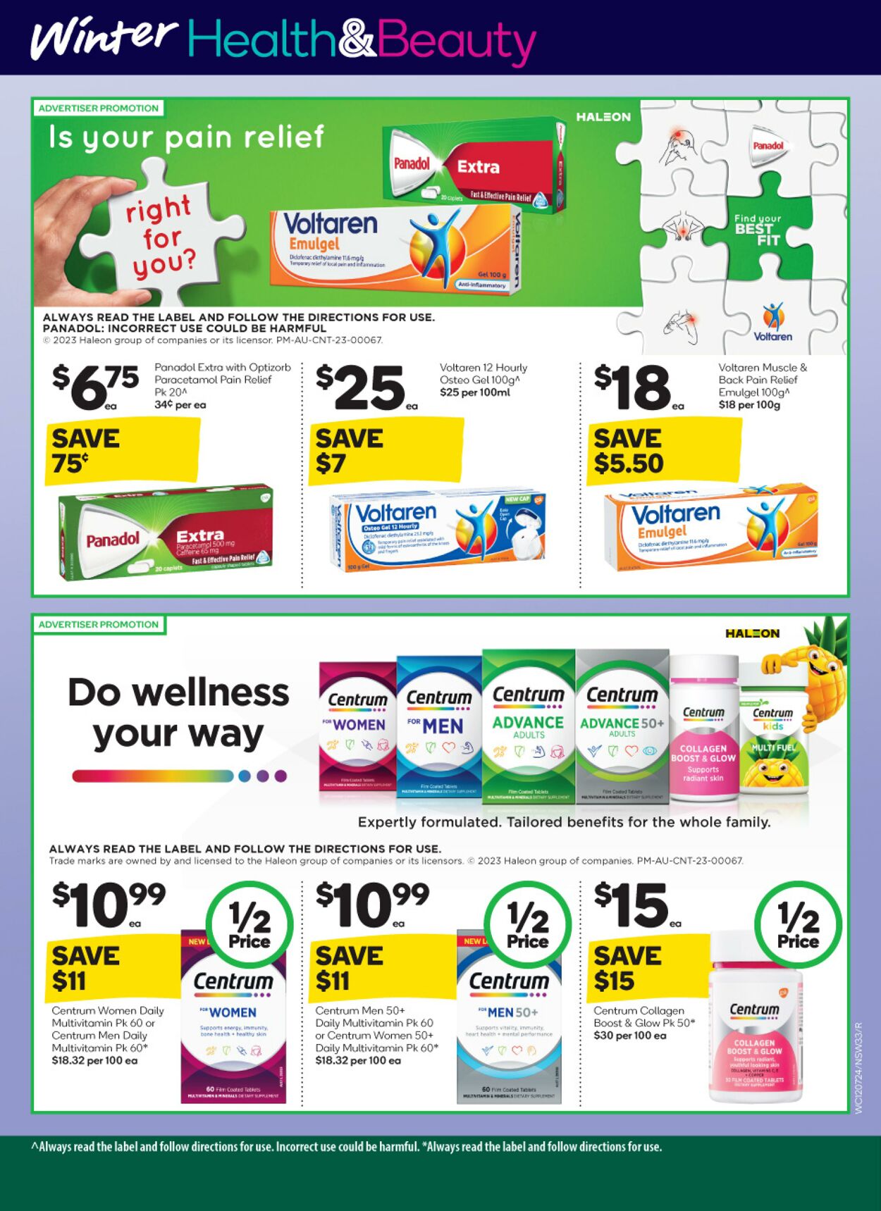 Catalogue Woolworths 12.07.2023 - 18.07.2023