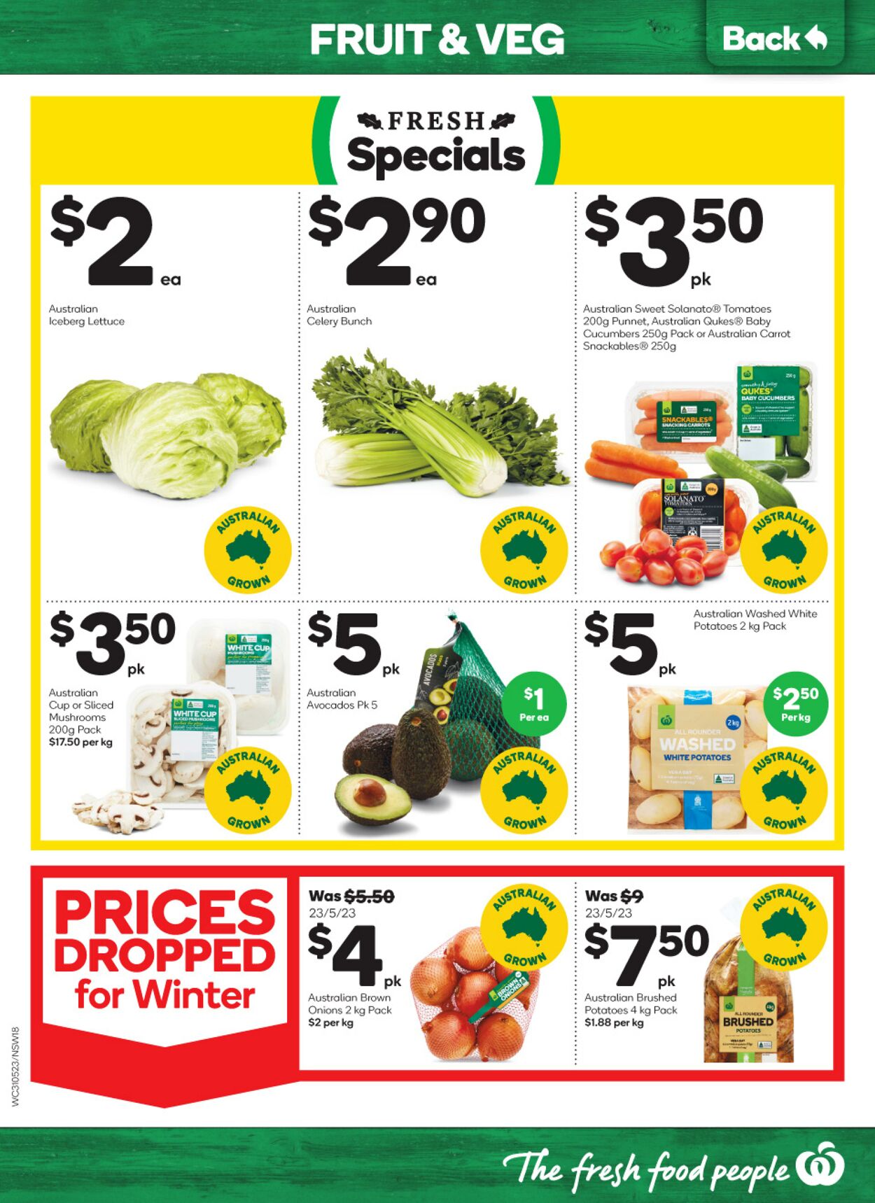 Catalogue Woolworths 31.05.2023 - 06.06.2023