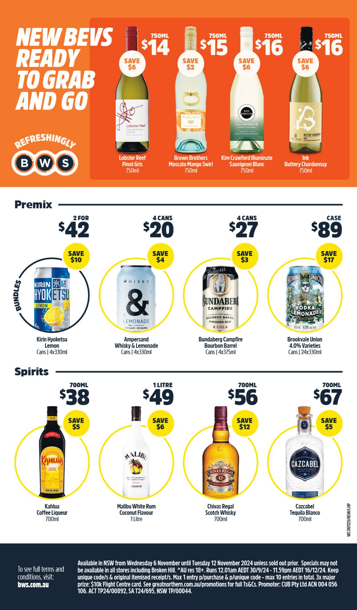 Catalogue Woolworths 06.11.2024 - 12.11.2024