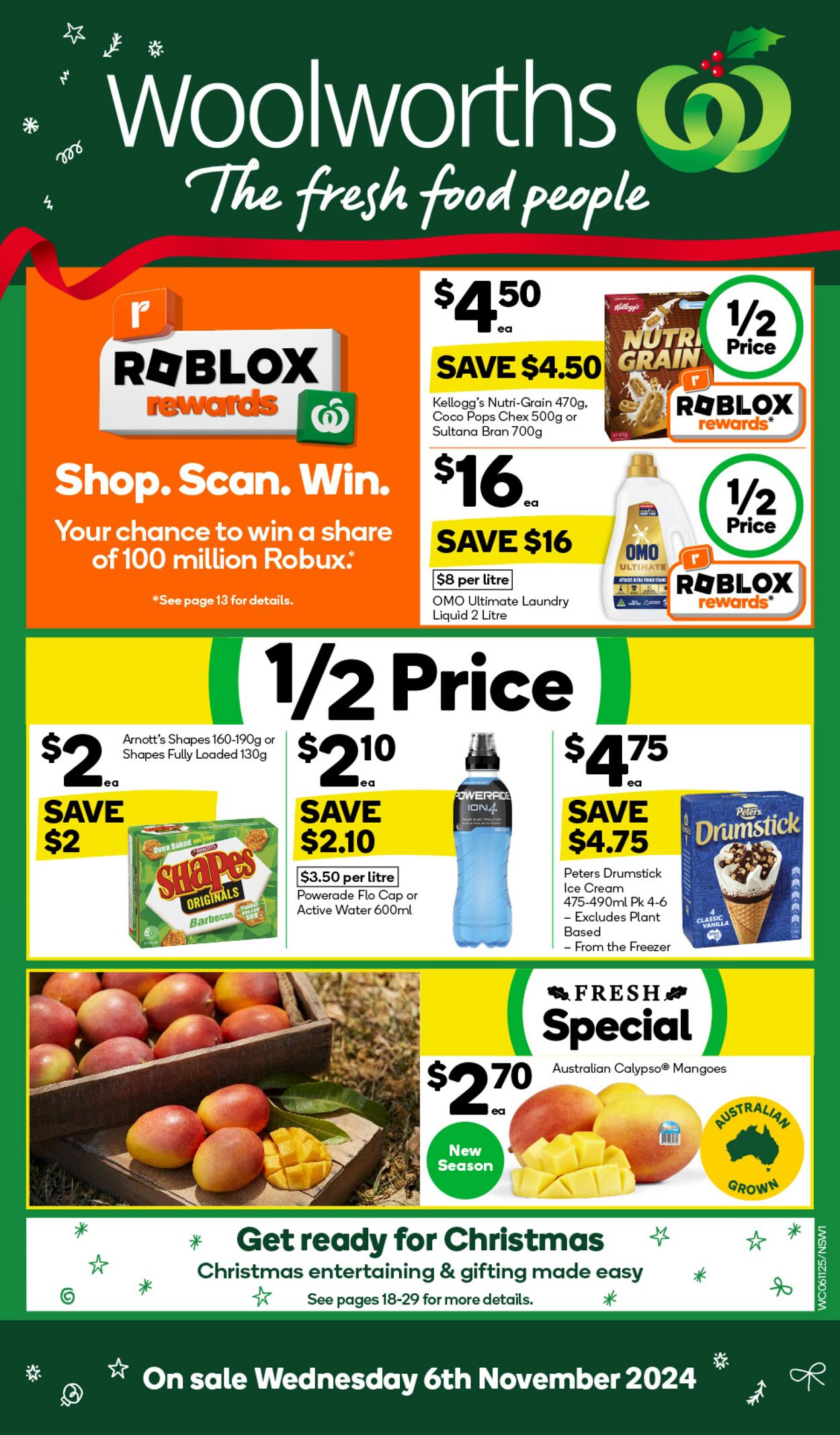 Catalogue Woolworths 06.11.2024 - 12.11.2024