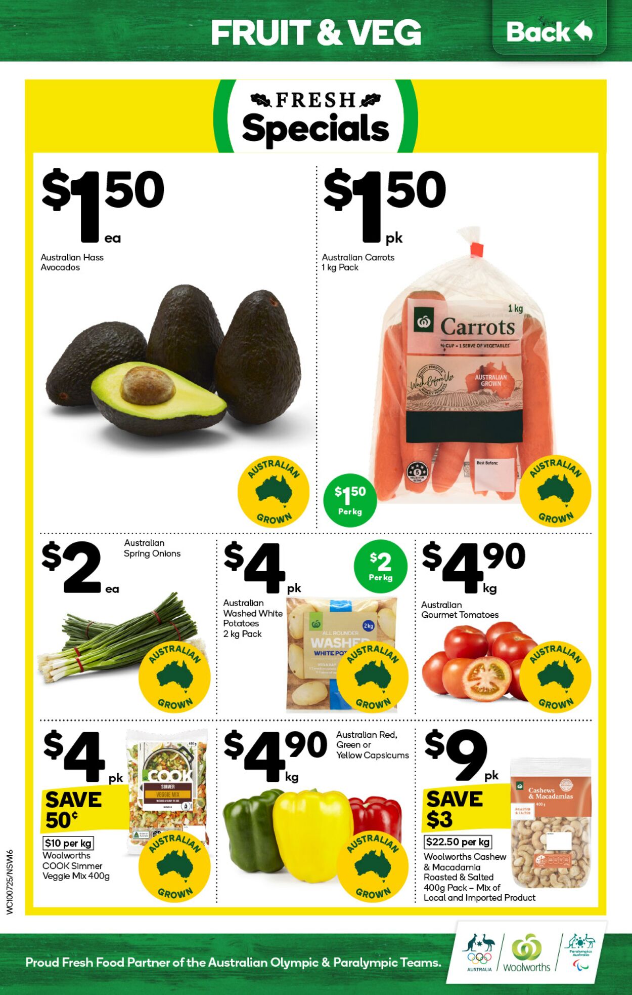 Catalogue Woolworths 10.07.2024 - 16.07.2024