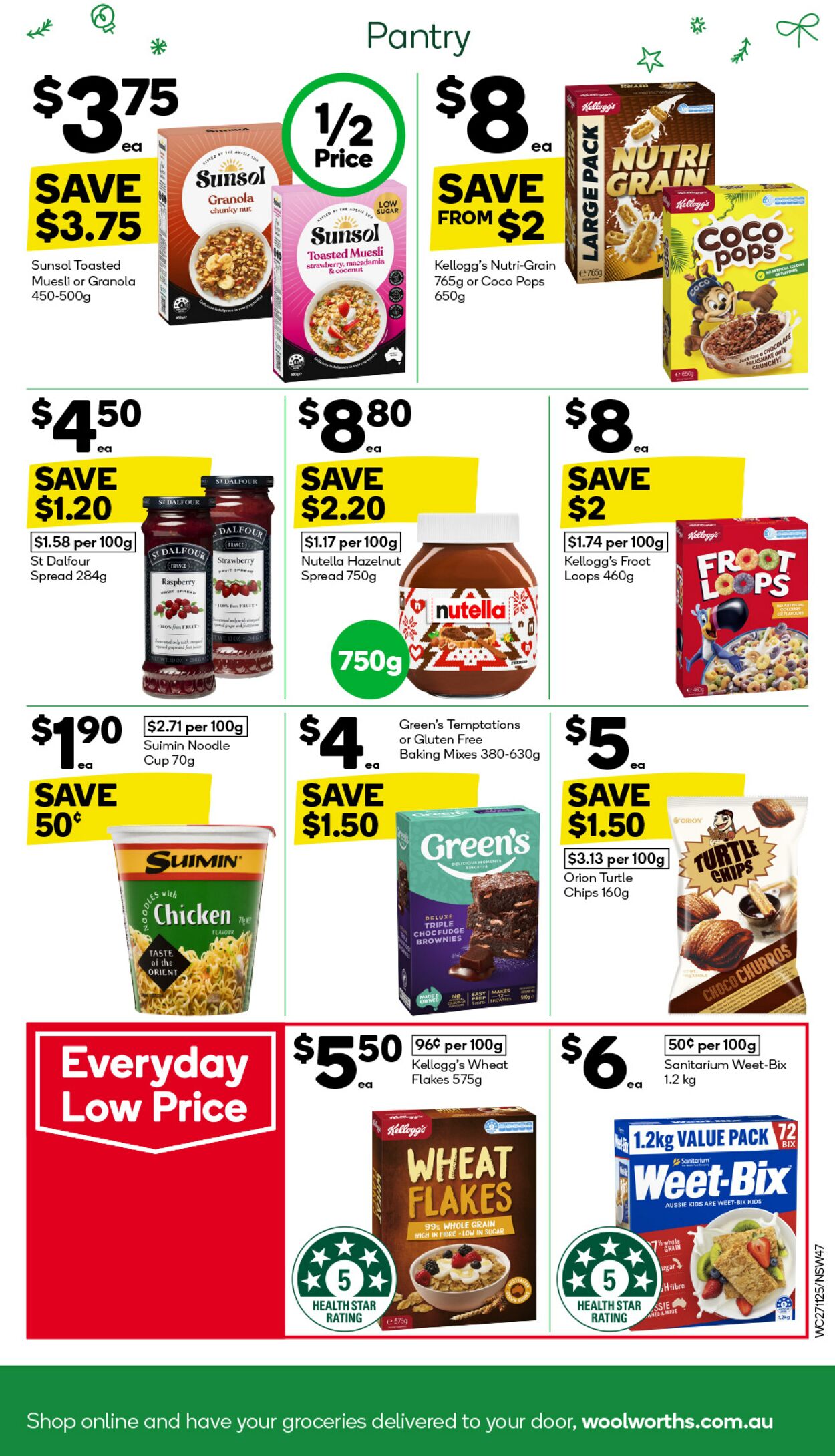 Catalogue Woolworths 04.12.2024 - 10.12.2024