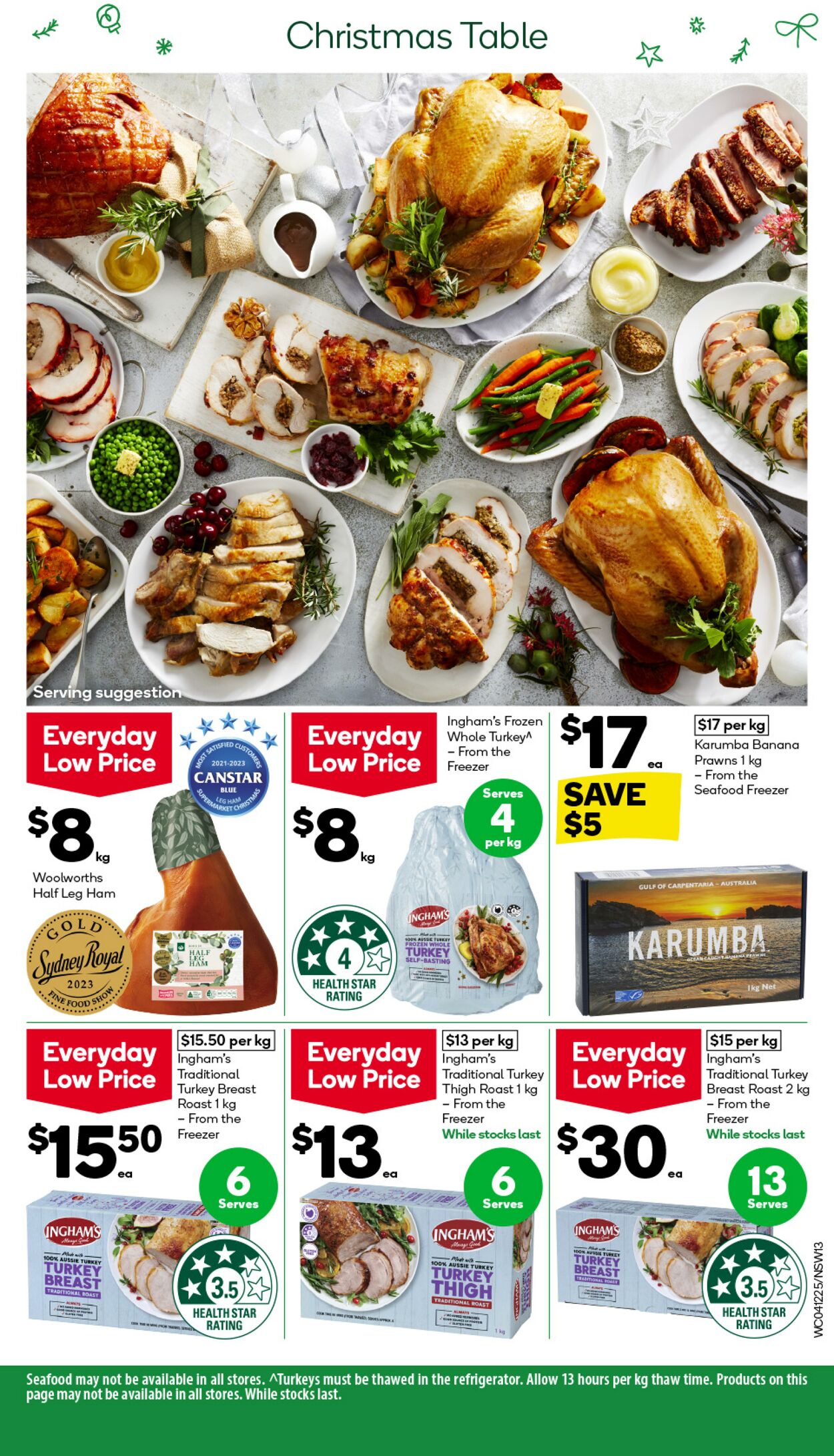 Catalogue Woolworths 04.12.2024 - 10.12.2024