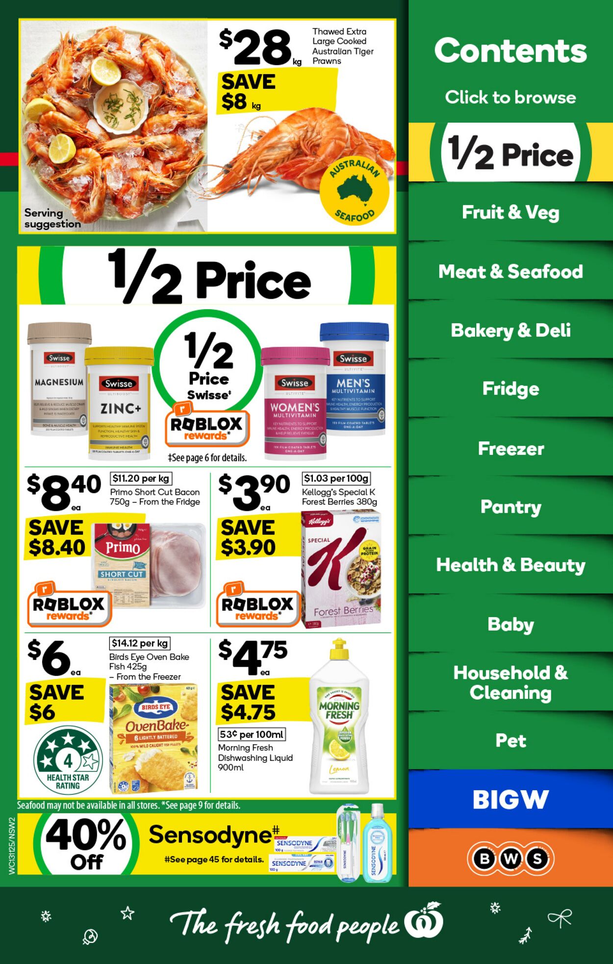 Catalogue Woolworths 13.11.2024 - 19.11.2024