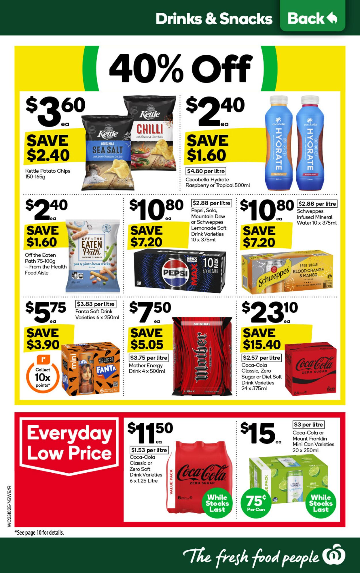 Catalogue Woolworths 23.10.2024 - 29.10.2024