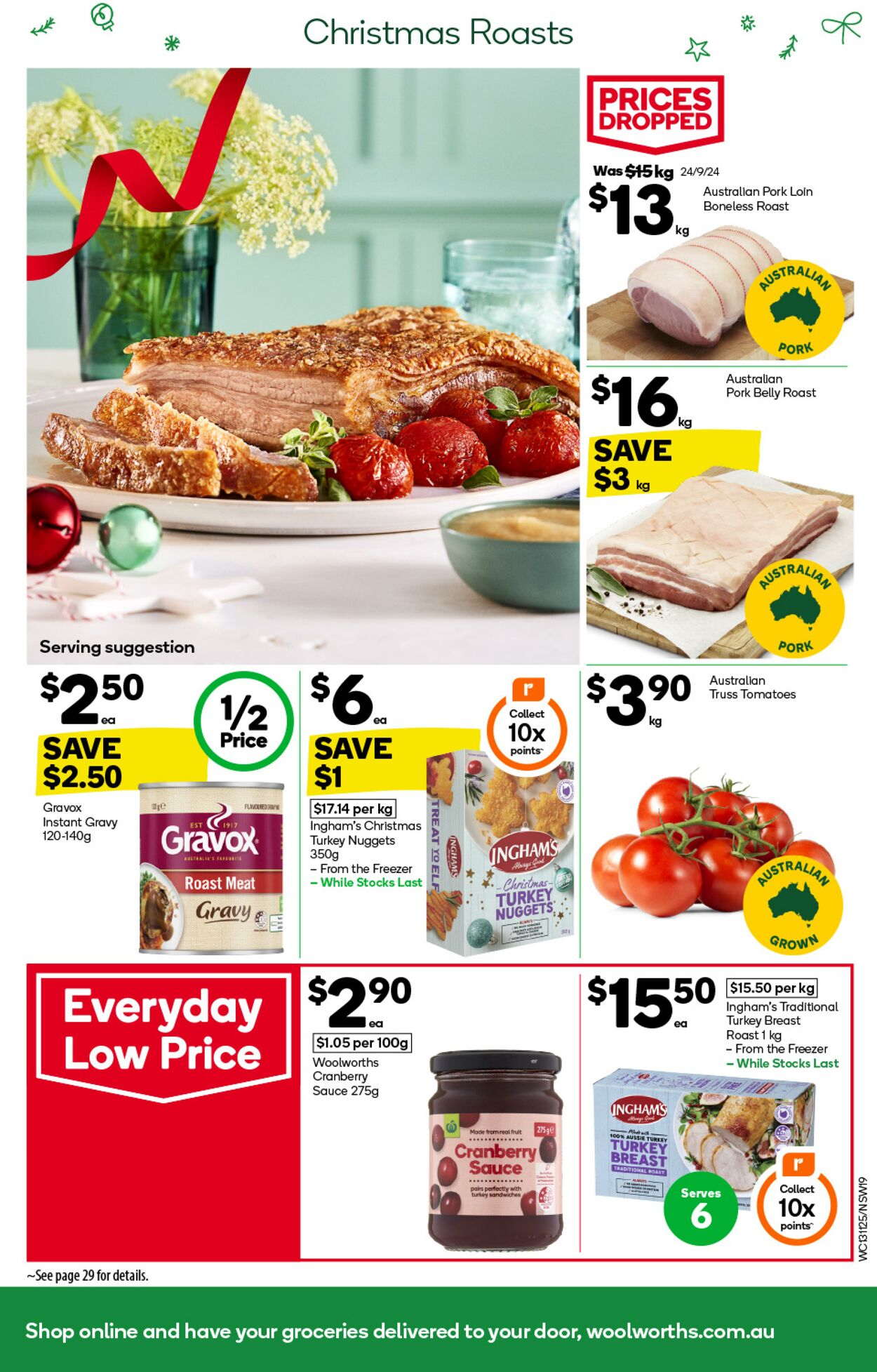 Catalogue Woolworths 13.11.2024 - 19.11.2024