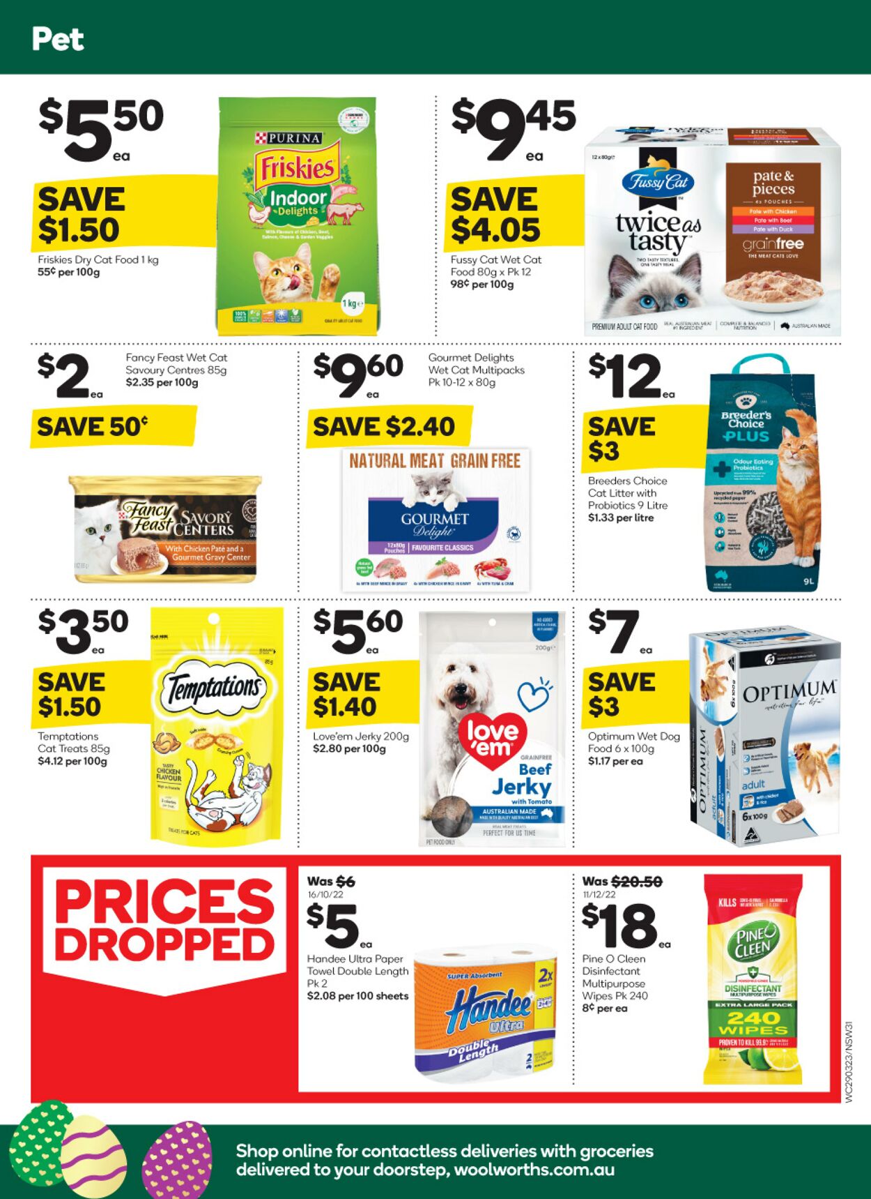 Catalogue Woolworths 29.03.2023 - 04.04.2023