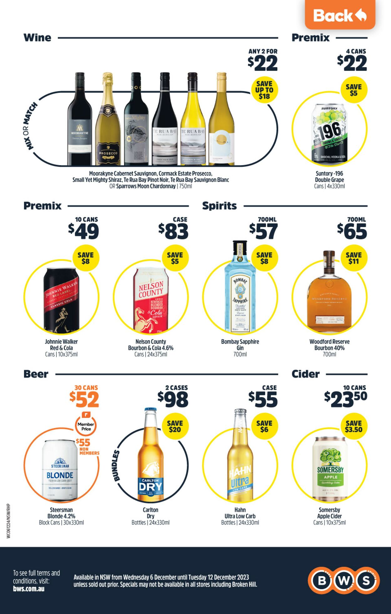 Catalogue Woolworths 06.12.2023 - 12.12.2023