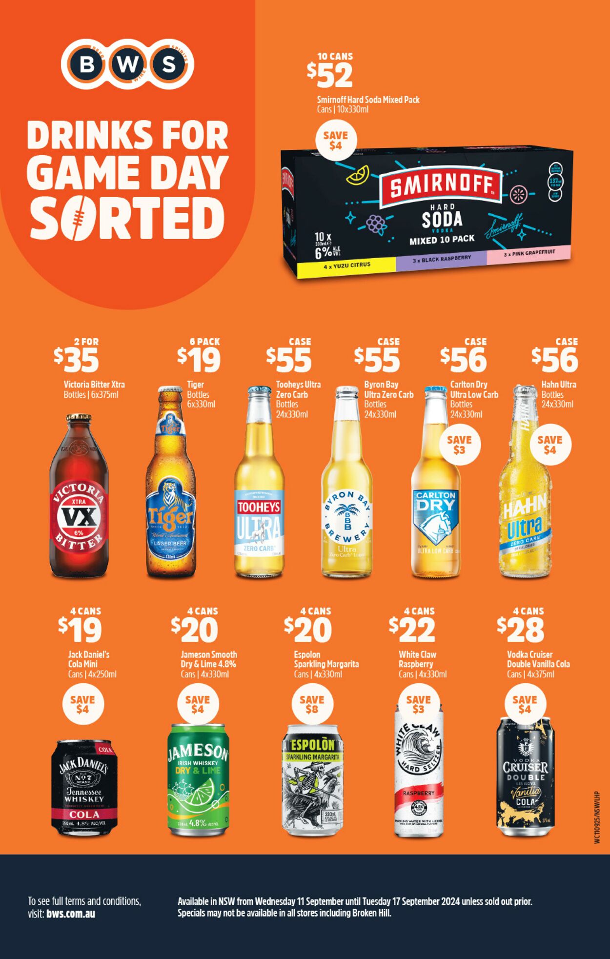 Catalogue Woolworths 11.09.2024 - 17.09.2024