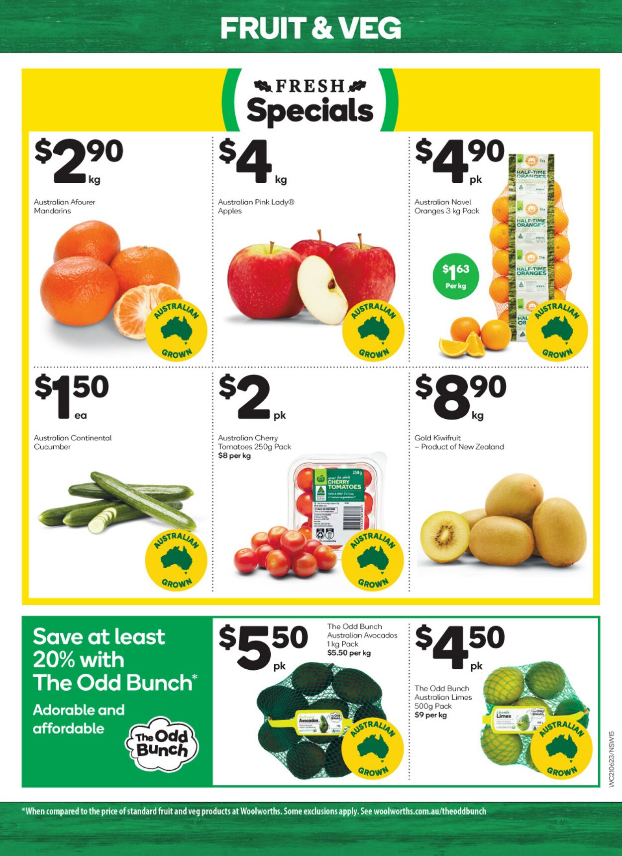 Catalogue Woolworths 21.06.2023 - 27.06.2023