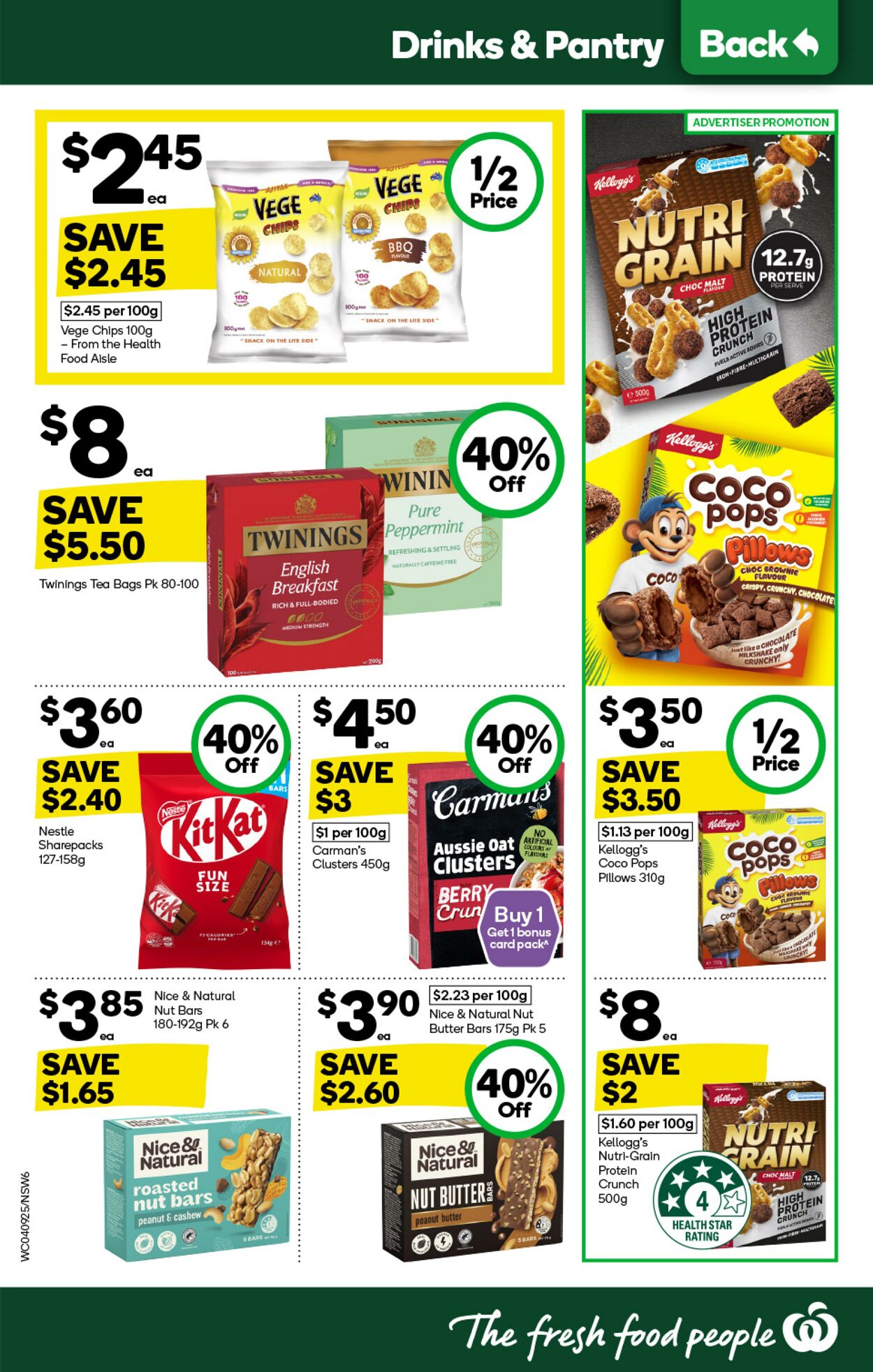 Catalogue Woolworths 04.09.2024 - 10.09.2024