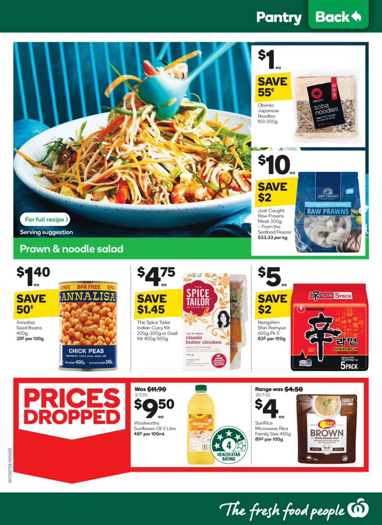 Catalogue Woolworths 12.07.2023 - 18.07.2023