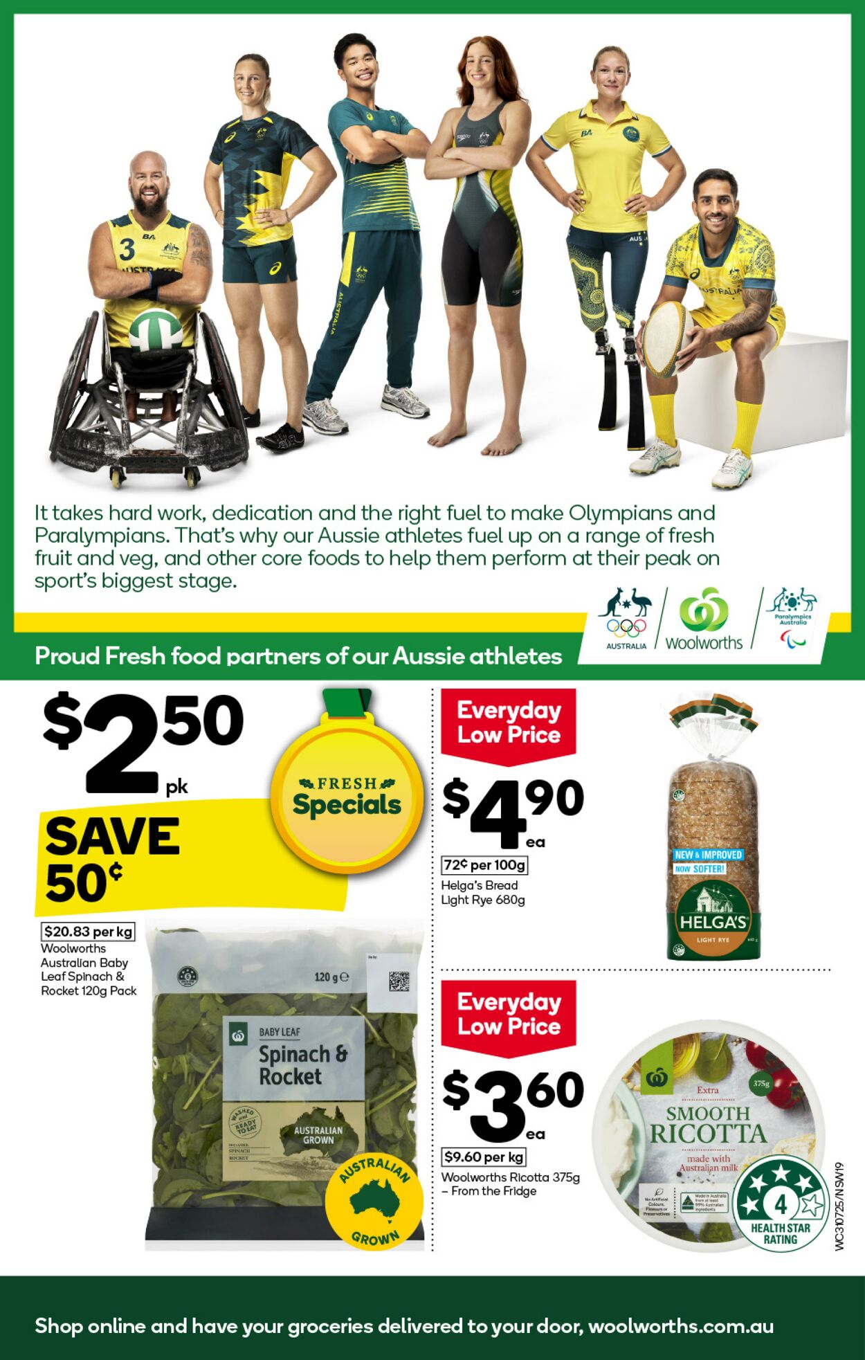 Catalogue Woolworths 31.07.2024 - 06.08.2024