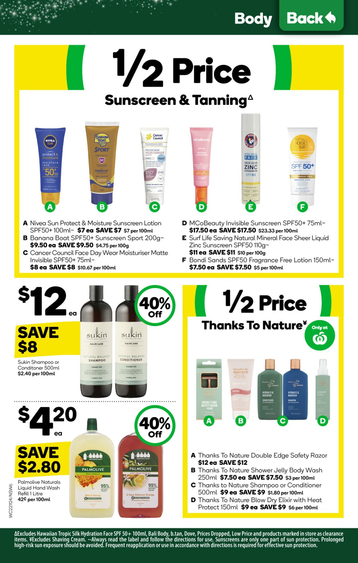 Catalogue Woolworths 22.11.2023 - 28.11.2023