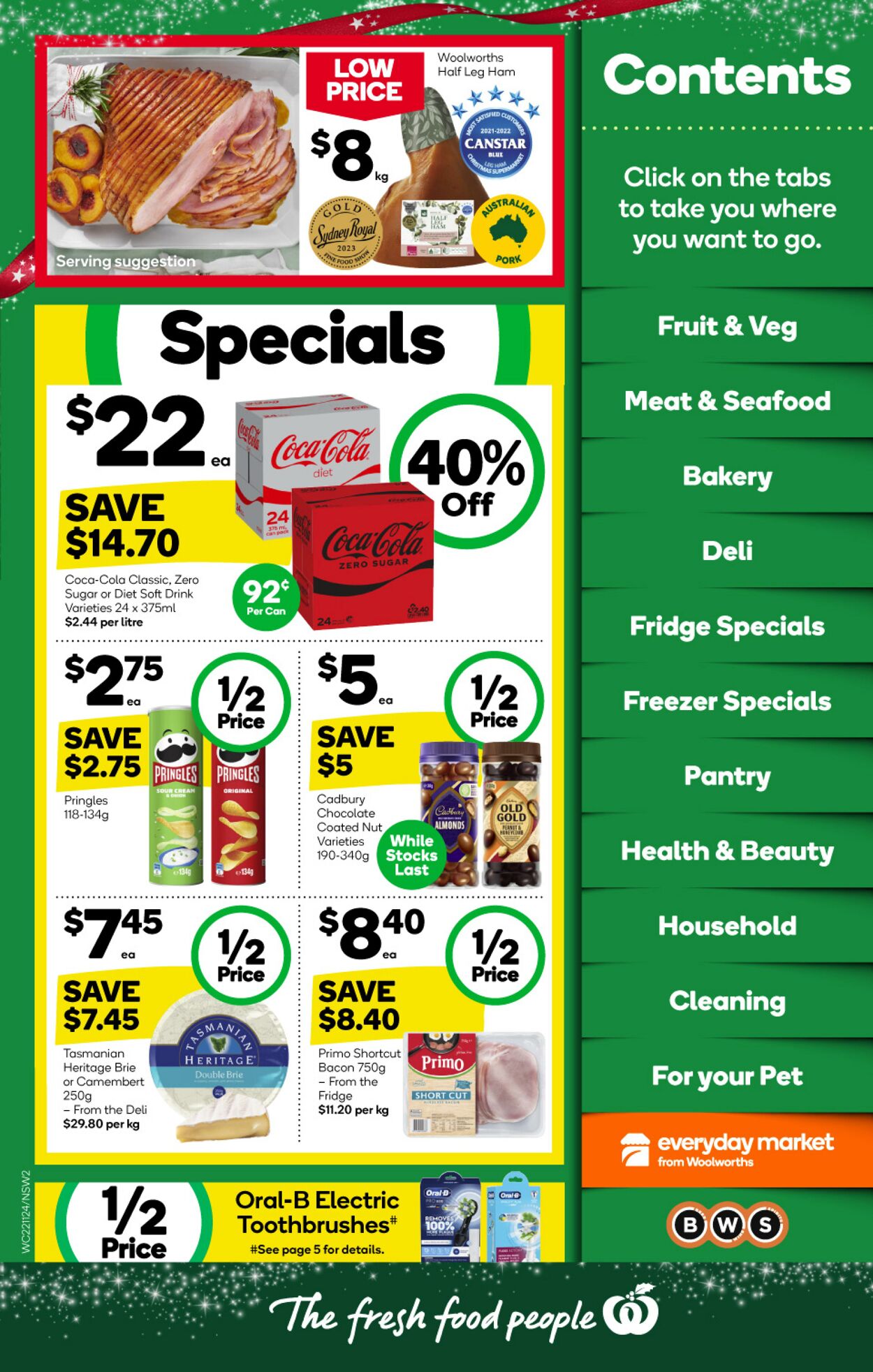 Catalogue Woolworths 22.11.2023 - 28.11.2023