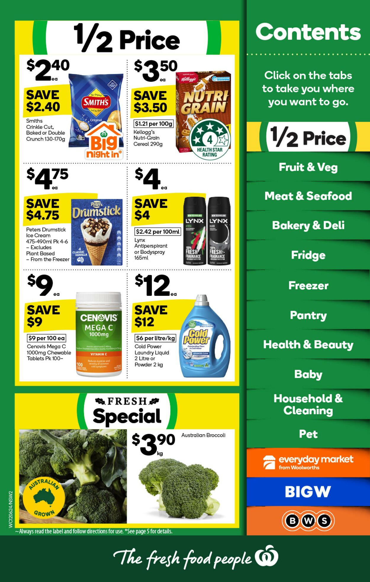 Catalogue Woolworths 12.06.2024 - 18.06.2024