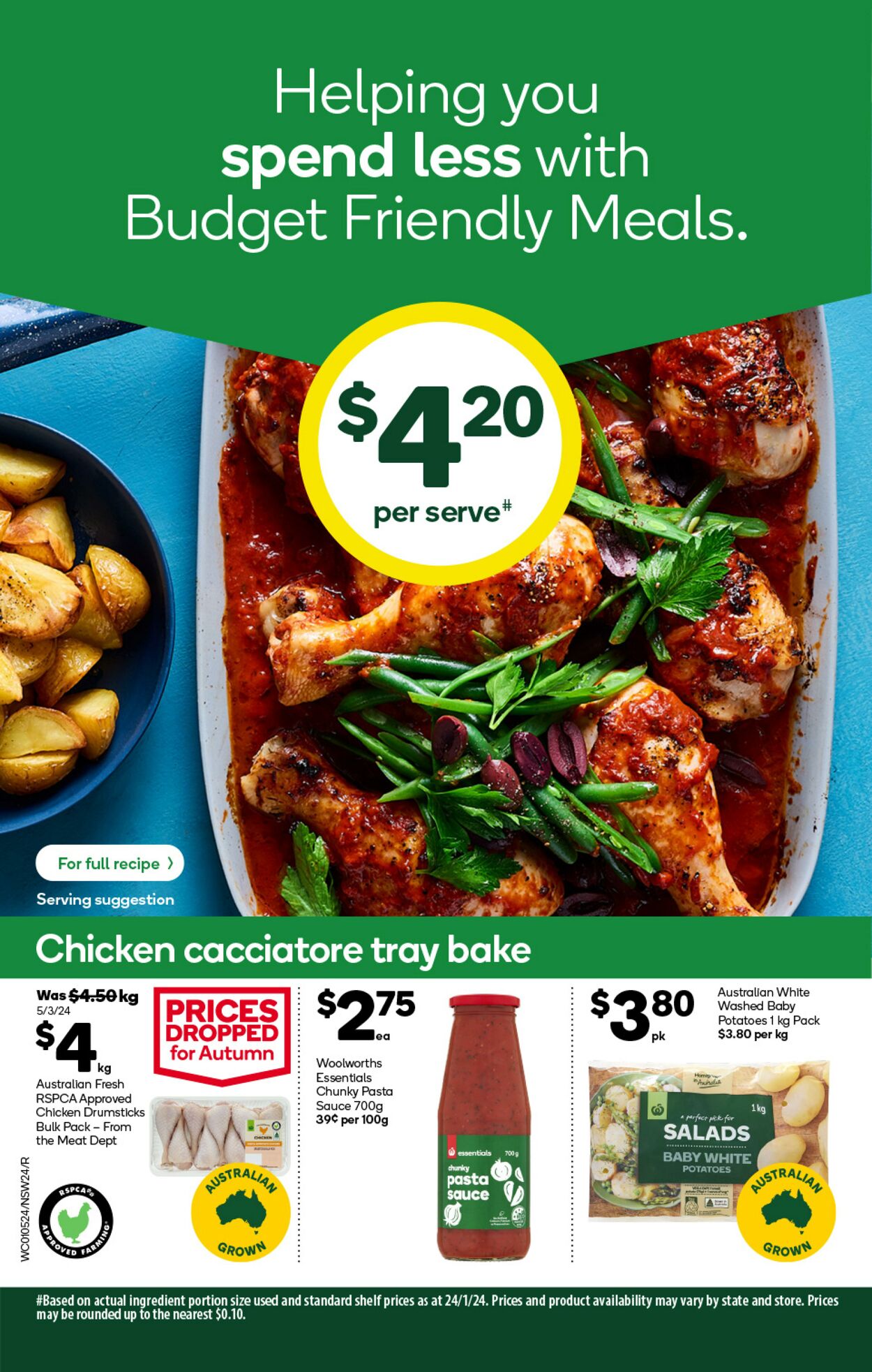 Catalogue Woolworths 01.05.2024 - 07.05.2024