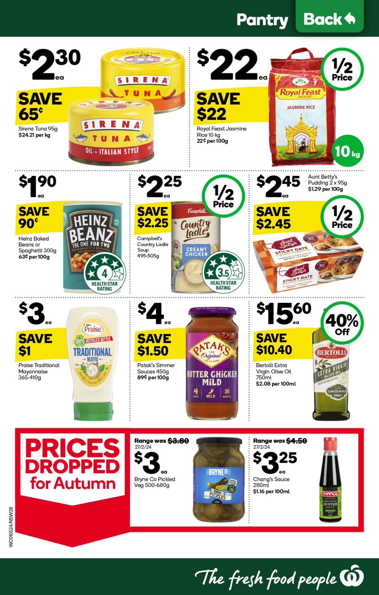 Catalogue Woolworths 01.05.2024 - 07.05.2024