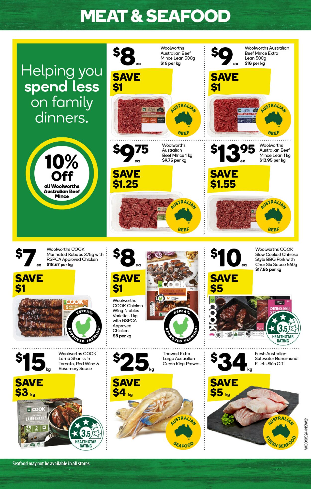 Catalogue Woolworths 01.05.2024 - 07.05.2024