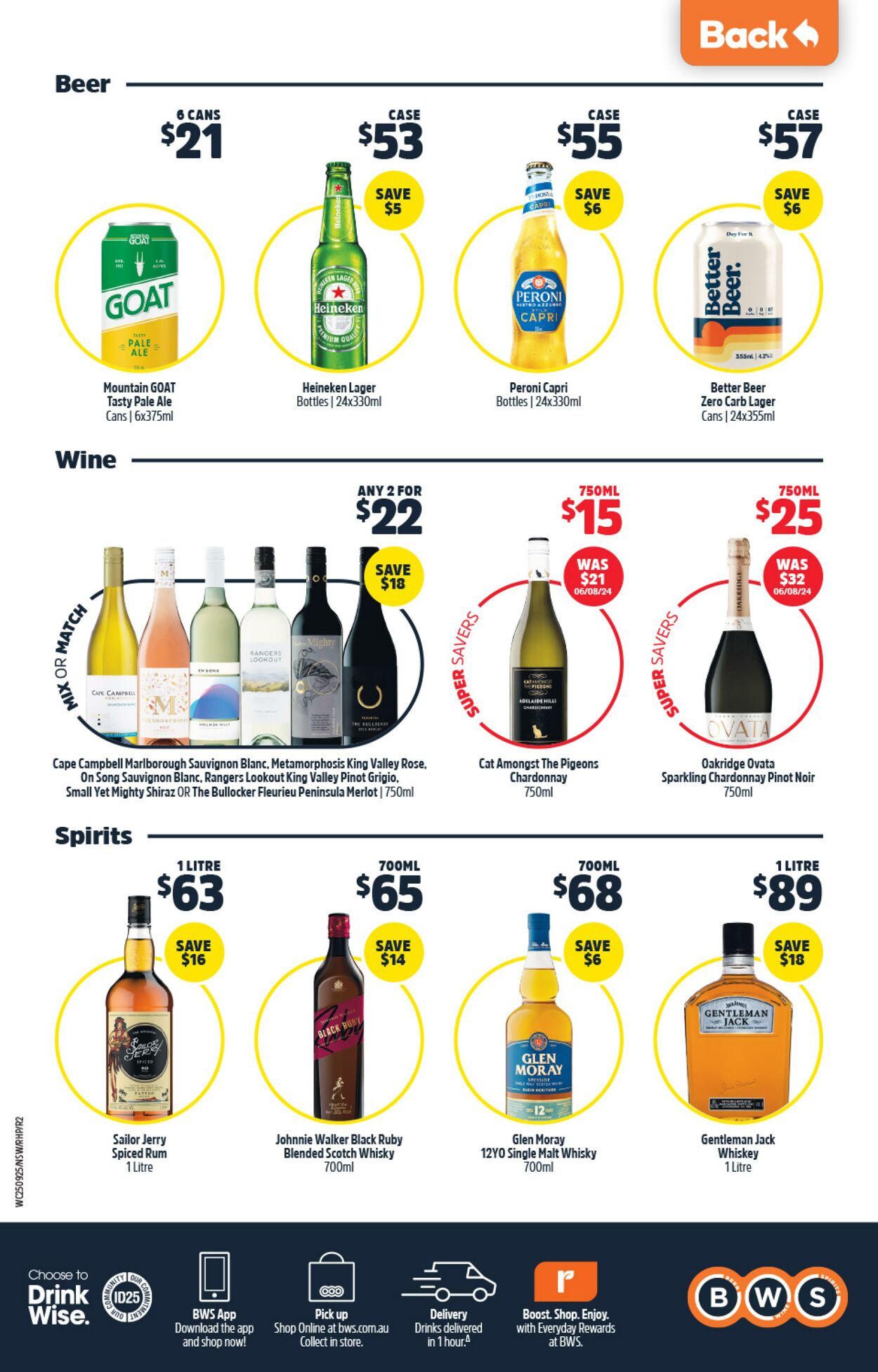 Catalogue Woolworths 25.09.2024 - 01.10.2024