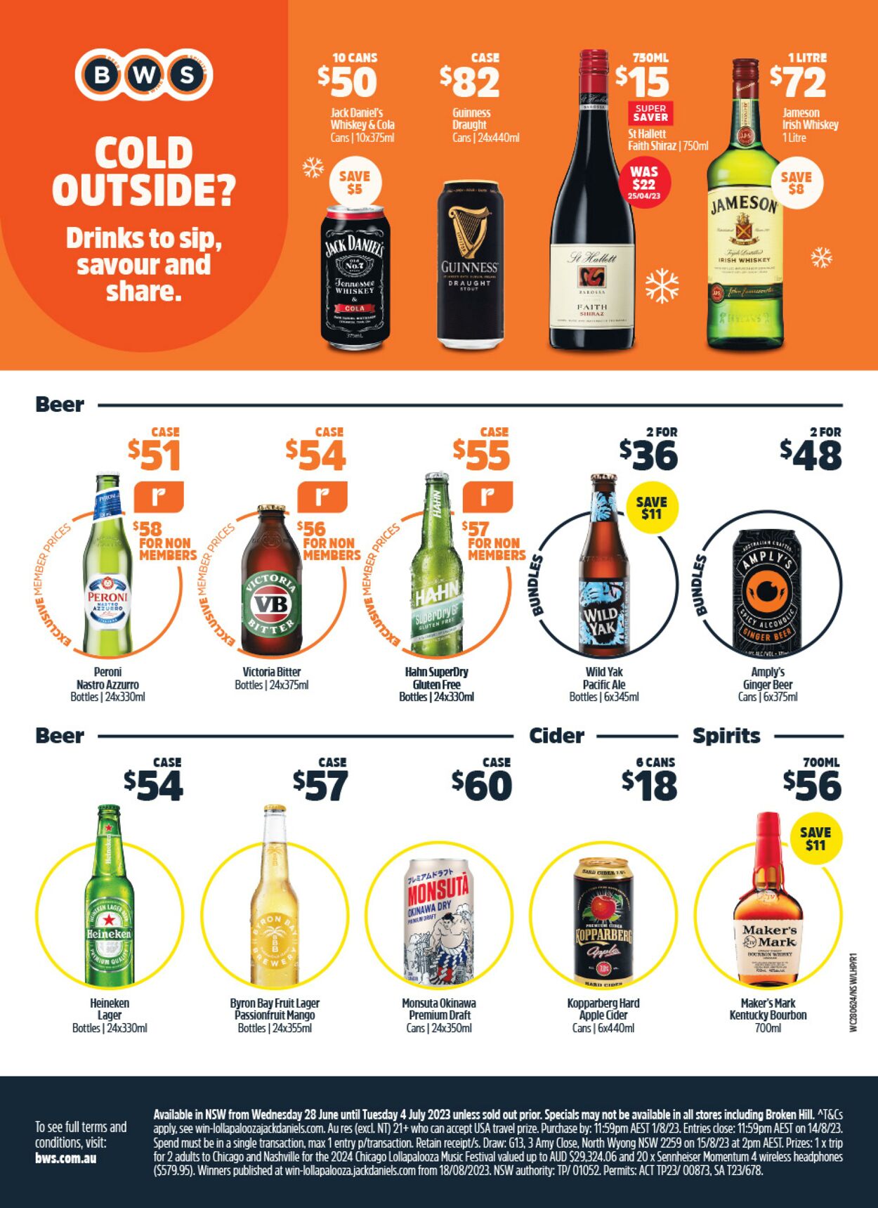 Catalogue Woolworths 28.06.2023 - 04.07.2023