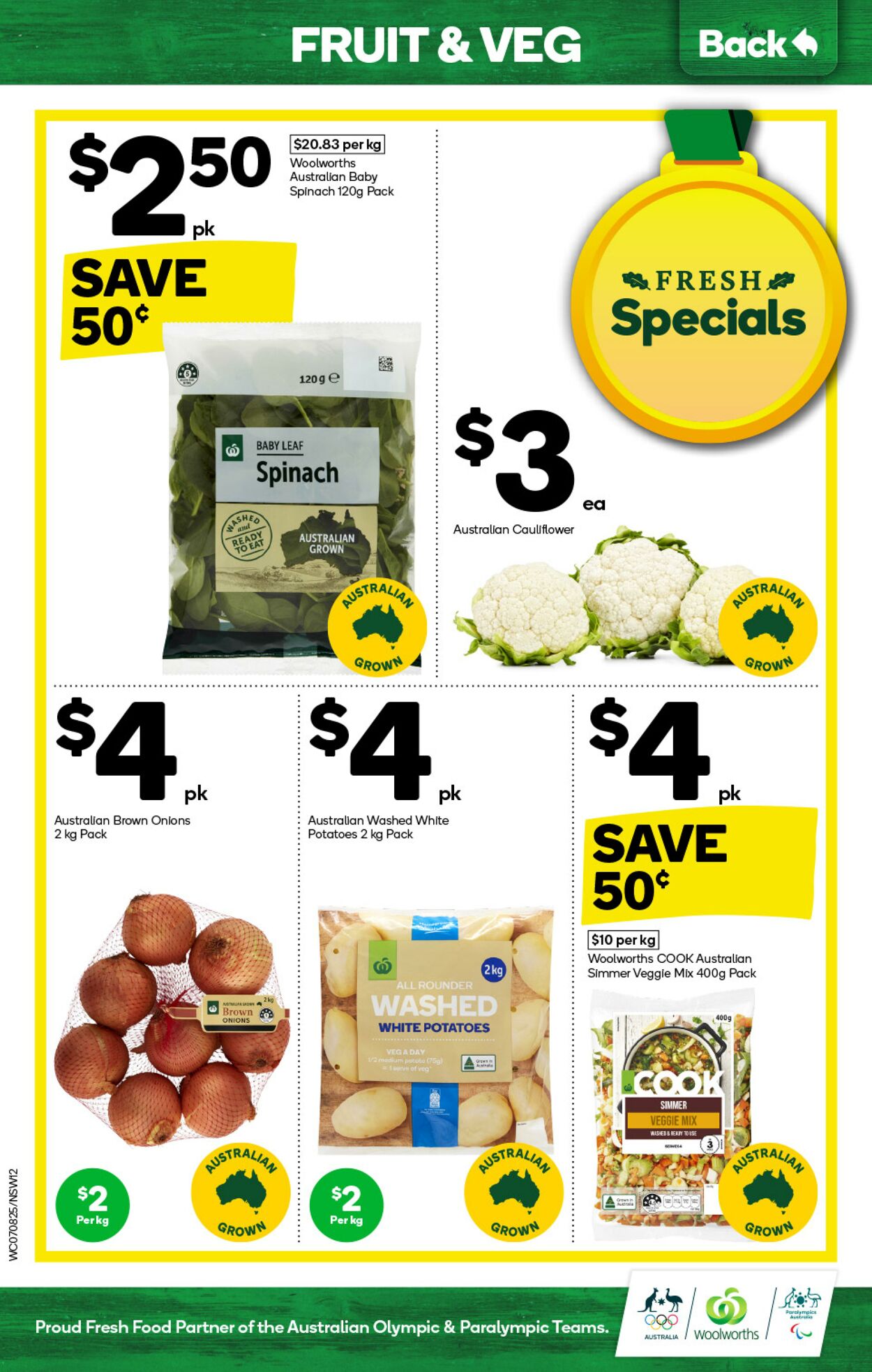 Catalogue Woolworths 07.08.2024 - 13.08.2024