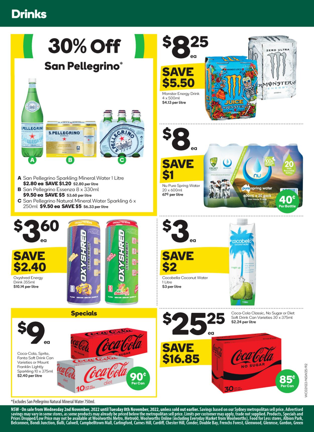 Catalogue Woolworths 02.11.2022 - 08.11.2022