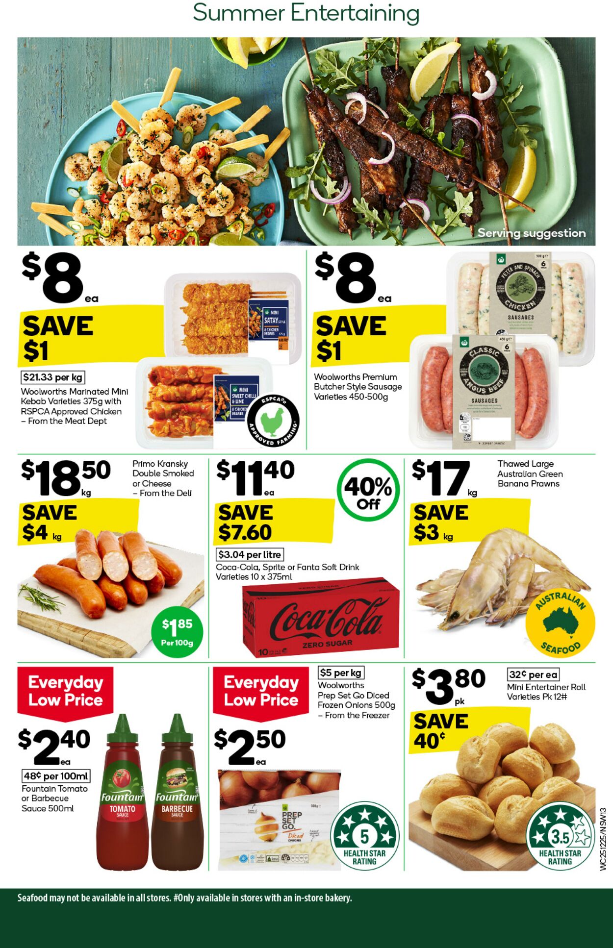 Catalogue Woolworths 25.12.2024 - 31.12.2024