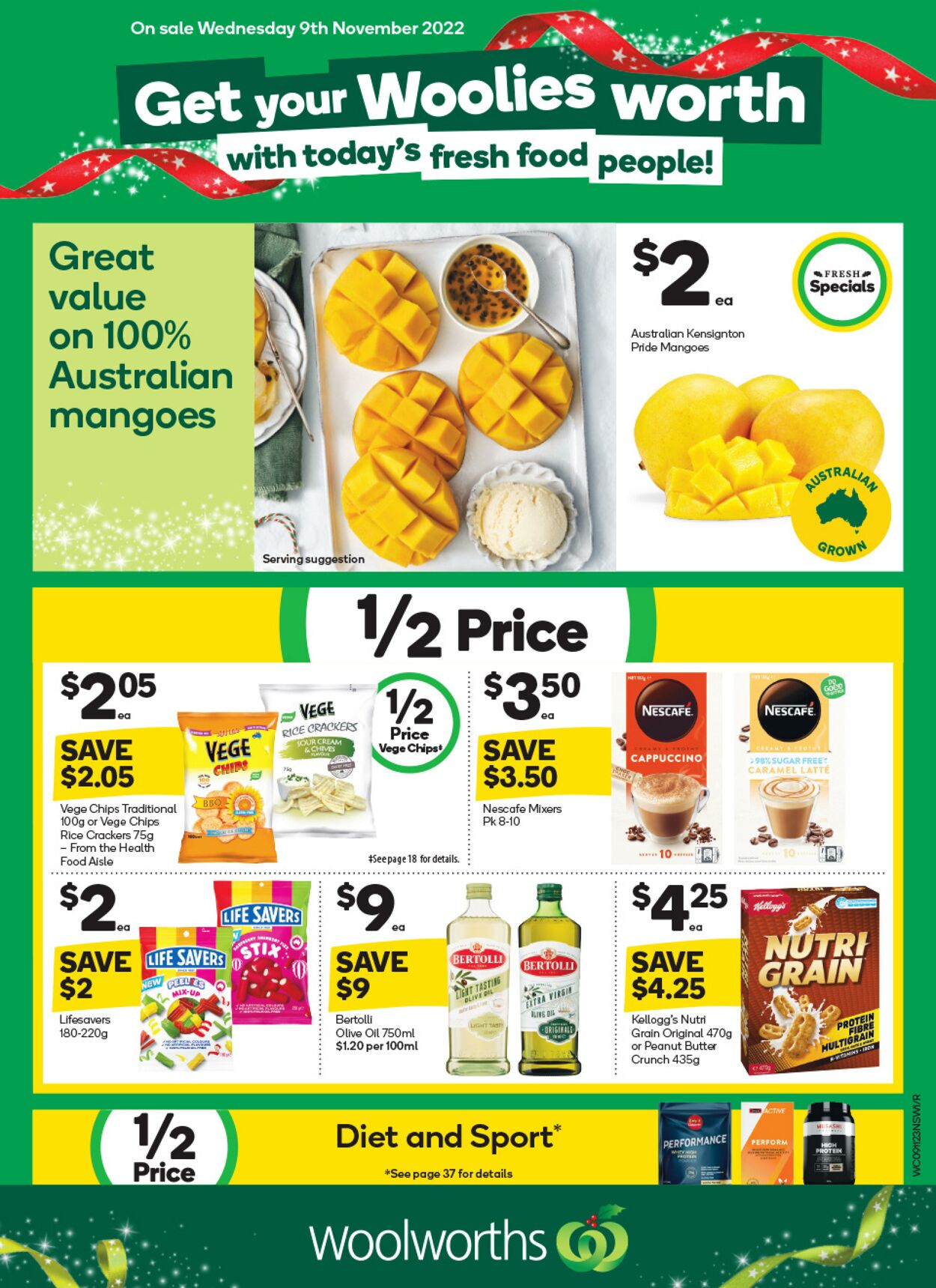 Catalogue Woolworths 09.11.2022 - 15.11.2022