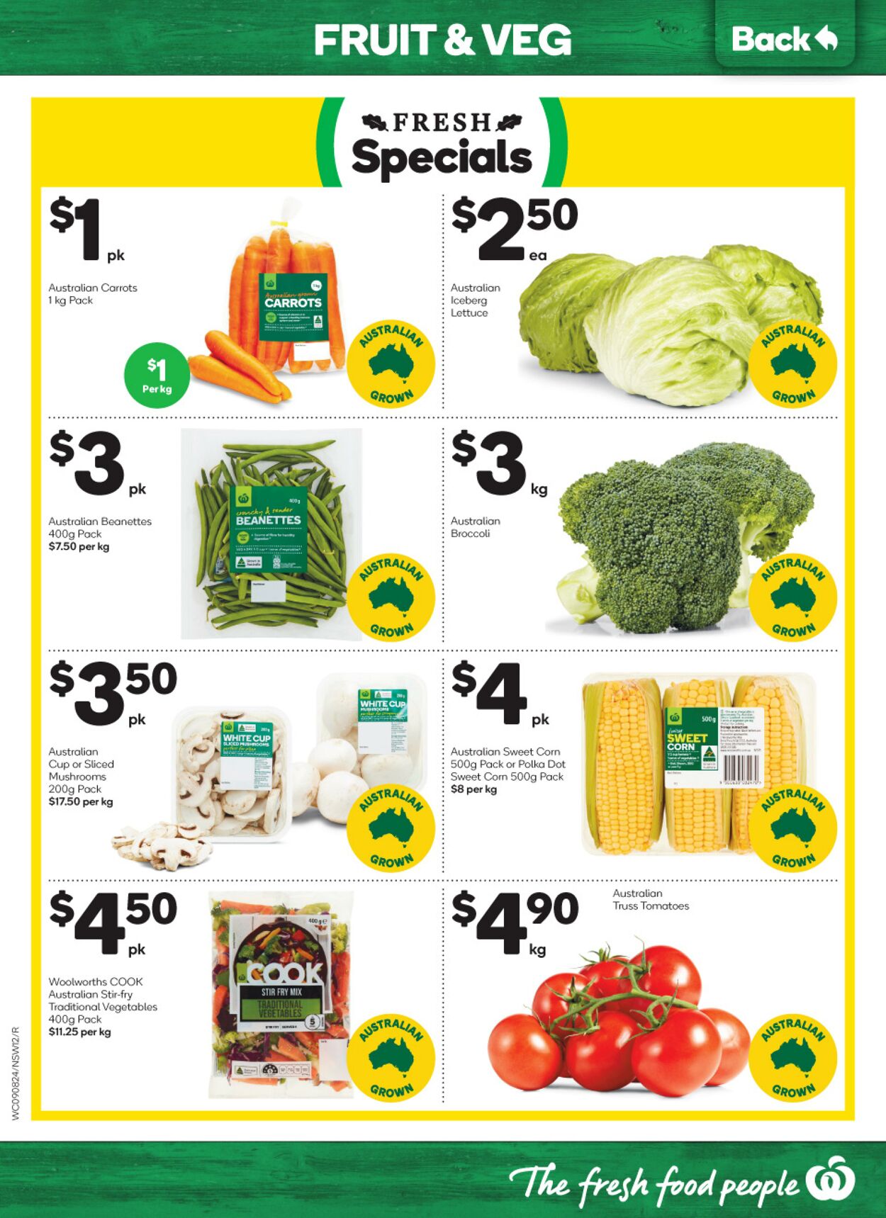 Catalogue Woolworths 09.08.2023 - 15.08.2023