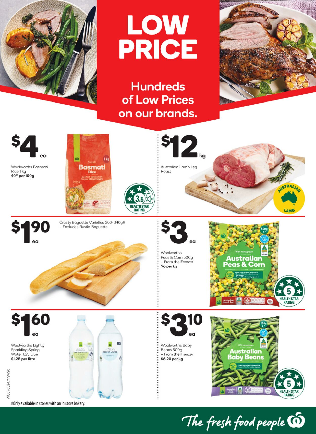 Catalogue Woolworths 09.08.2023 - 15.08.2023