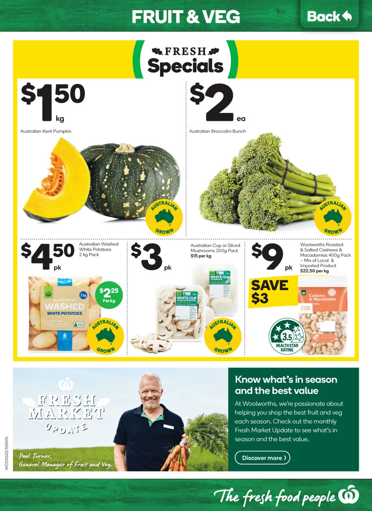 Catalogue Woolworths 21.06.2023 - 27.06.2023