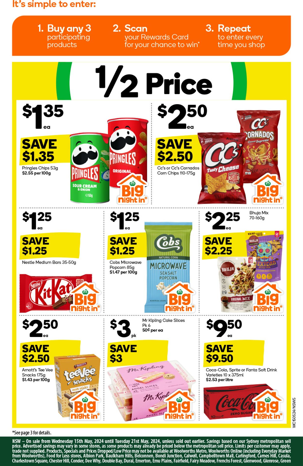 Catalogue Woolworths 15.05.2024 - 21.05.2024