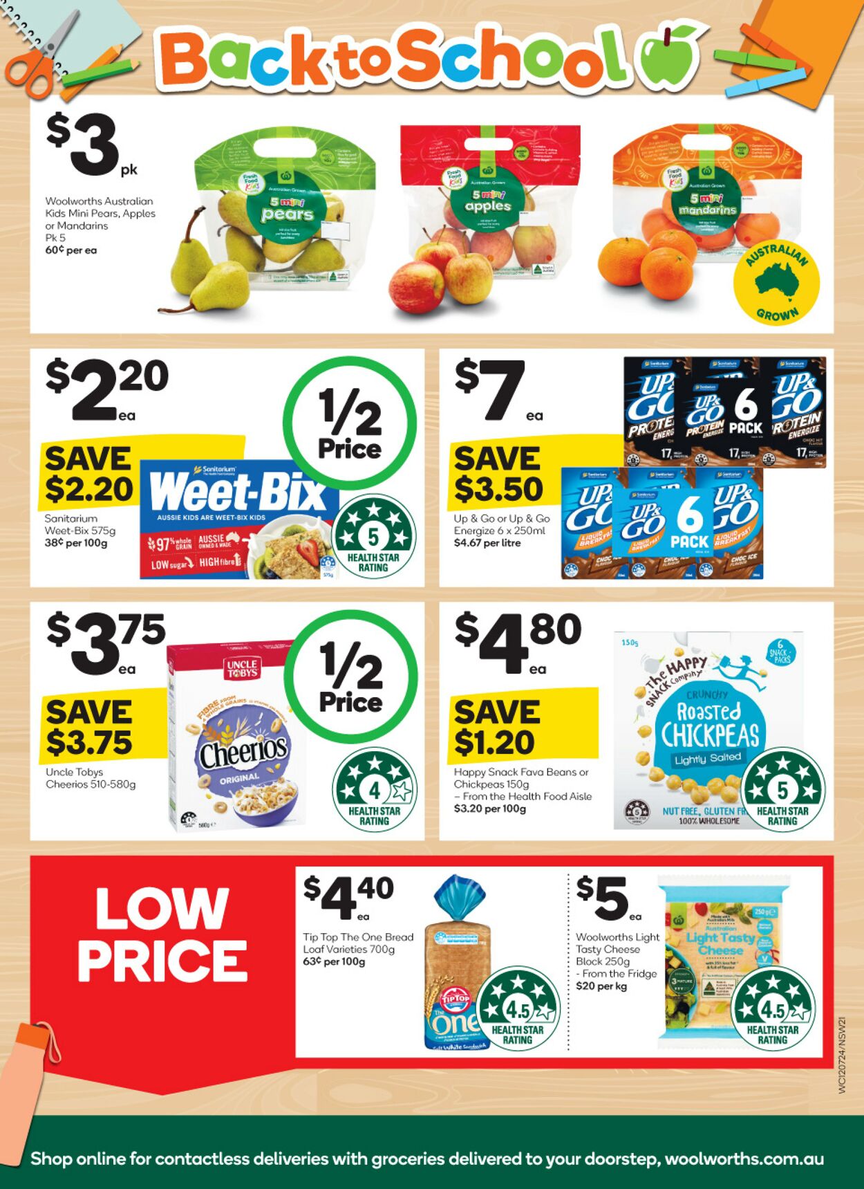 Catalogue Woolworths 12.07.2023 - 18.07.2023