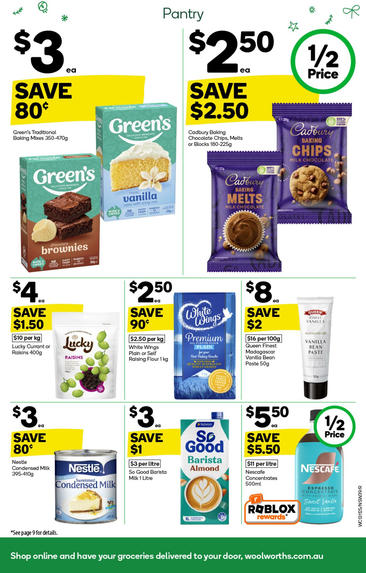 Catalogue Woolworths 13.11.2024 - 19.11.2024