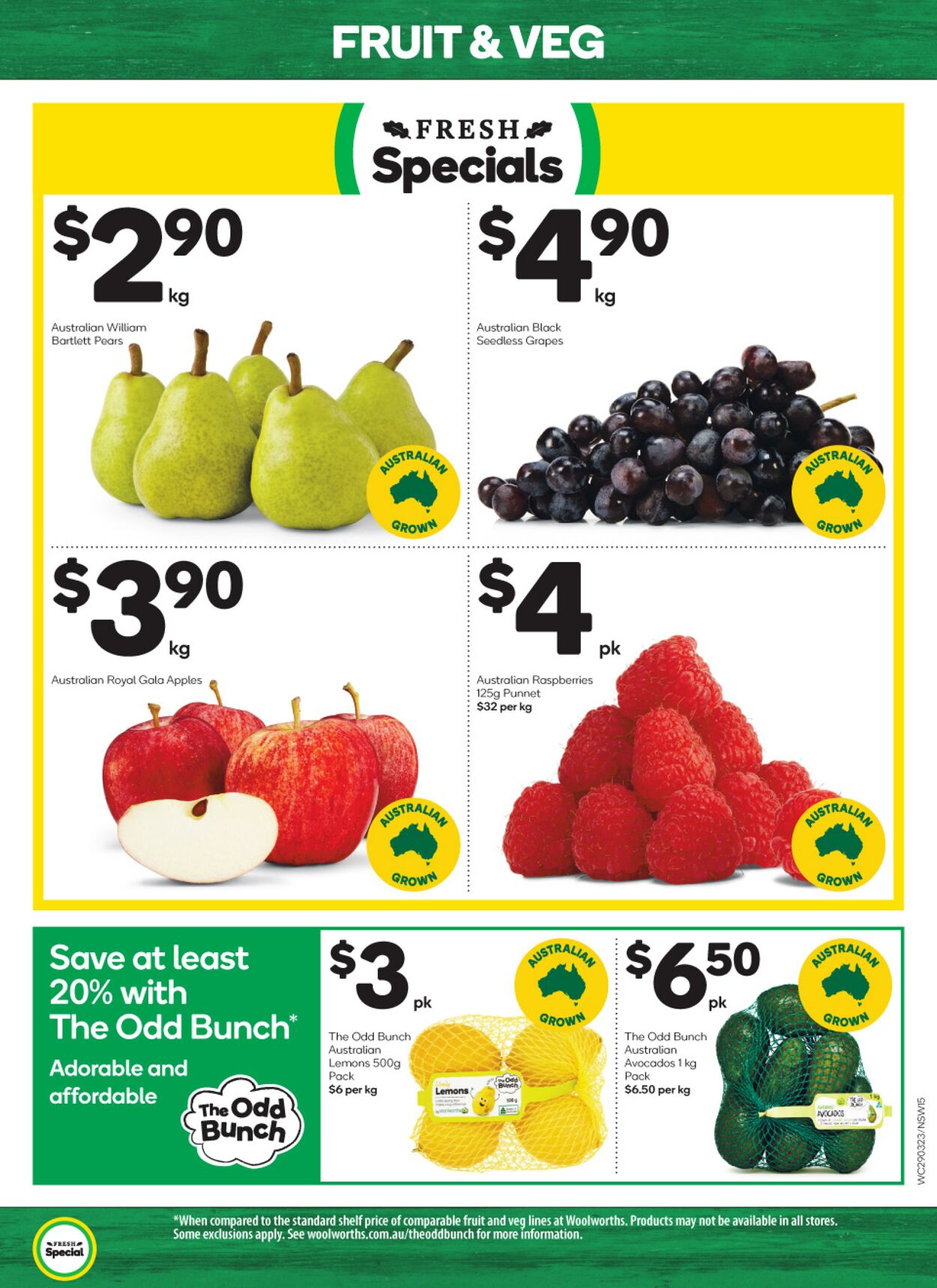 Catalogue Woolworths 29.03.2023 - 04.04.2023