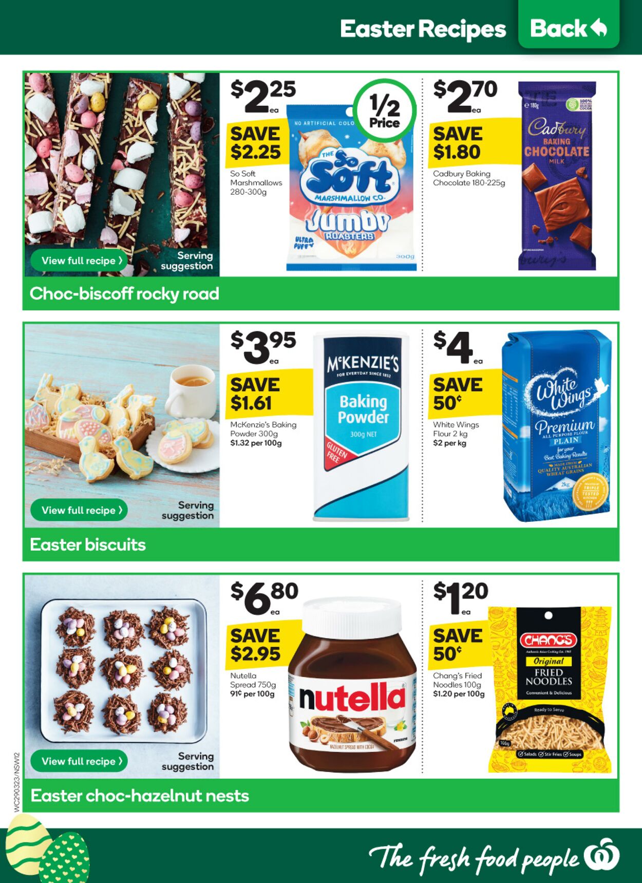 Catalogue Woolworths 29.03.2023 - 04.04.2023