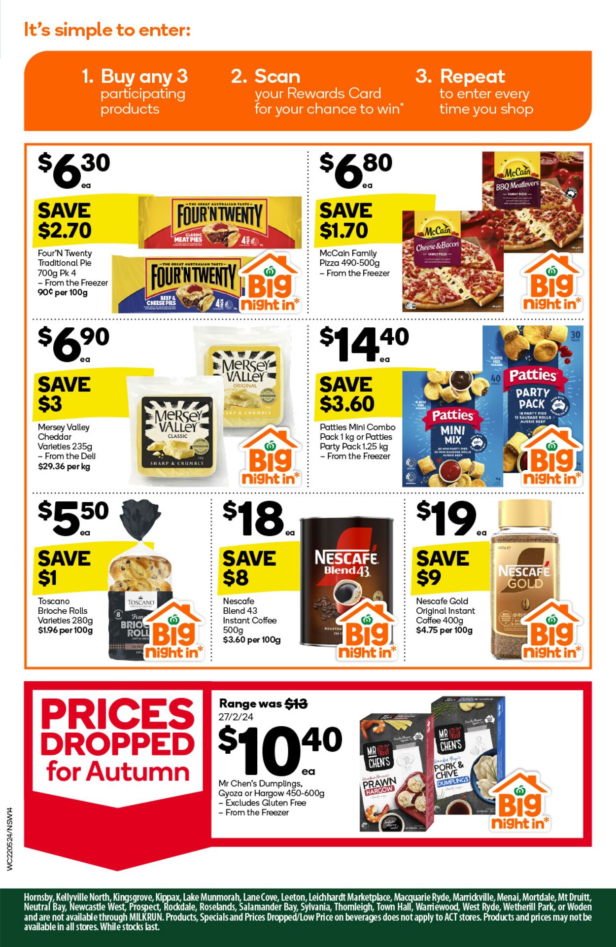 Catalogue Woolworths 22.05.2024 - 28.05.2024