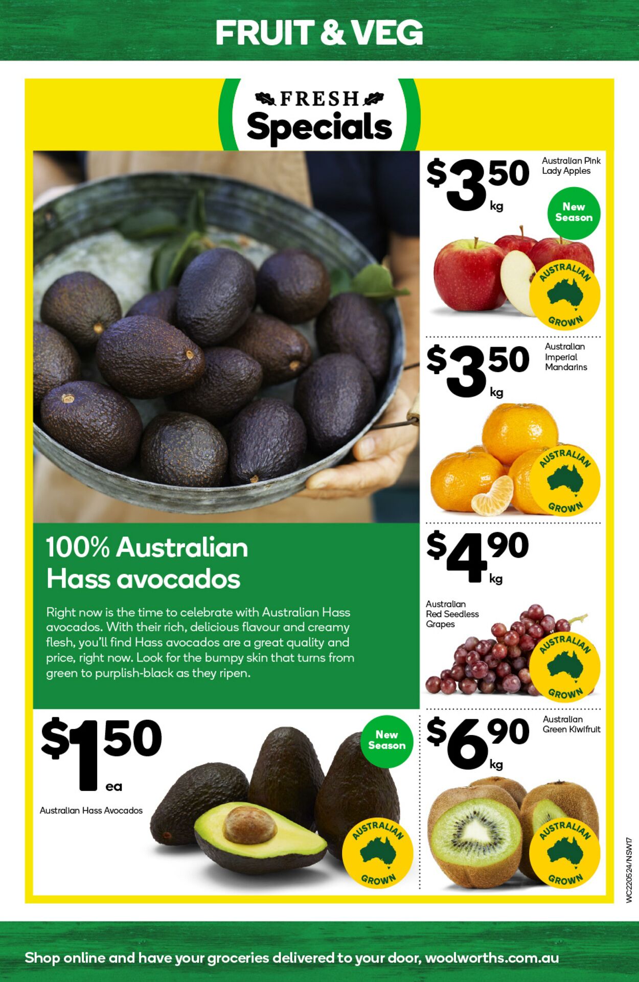 Catalogue Woolworths 22.05.2024 - 28.05.2024