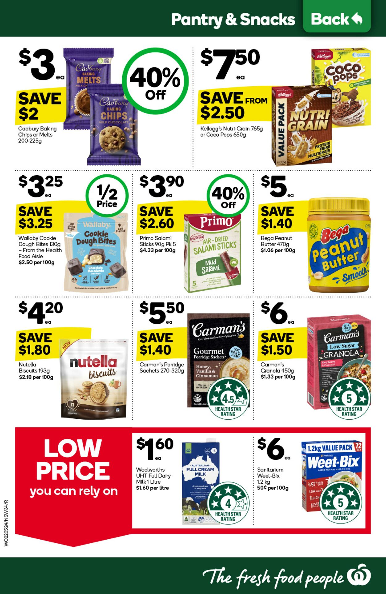 Catalogue Woolworths 22.05.2024 - 28.05.2024