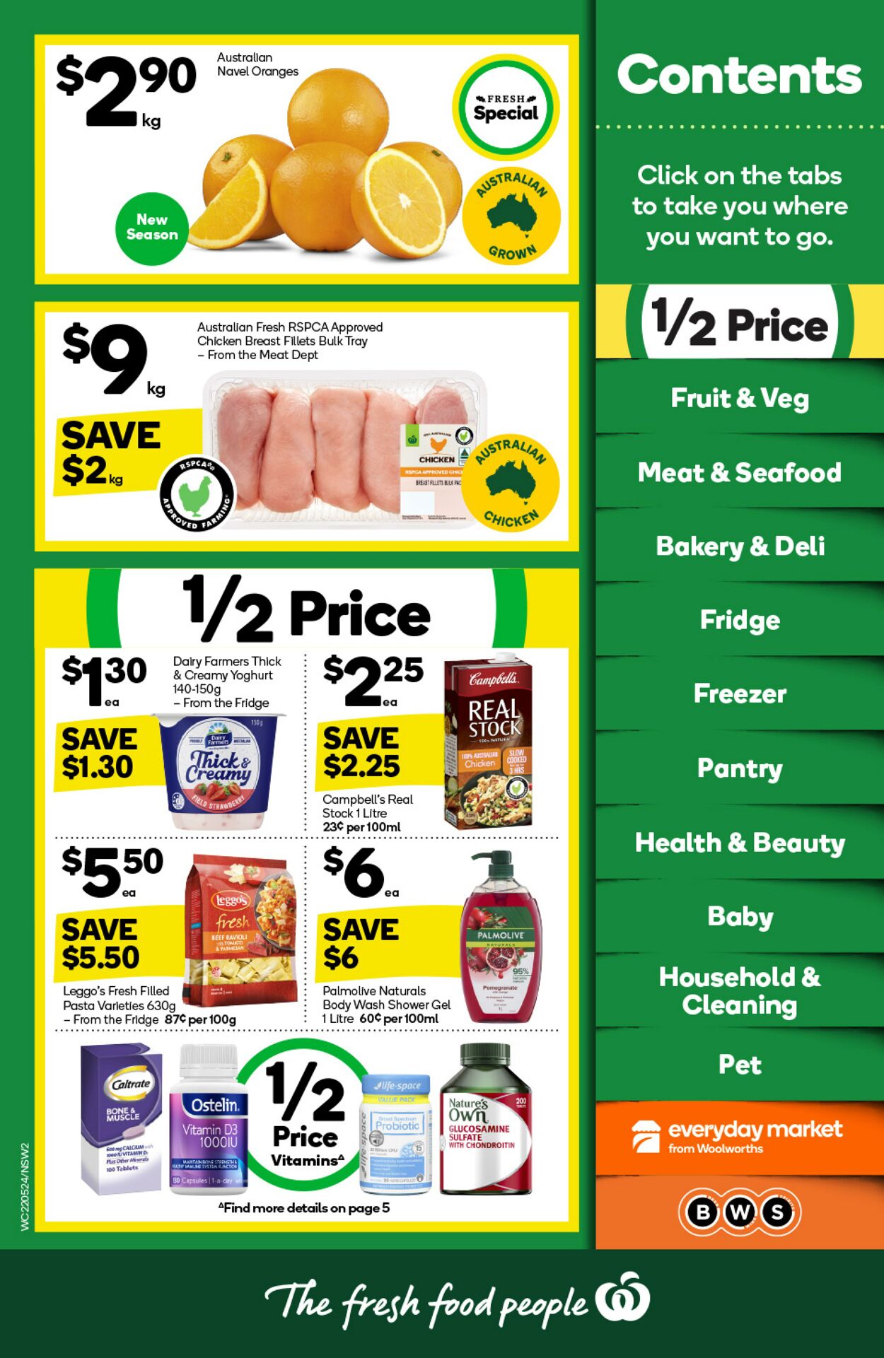 Catalogue Woolworths 22.05.2024 - 28.05.2024