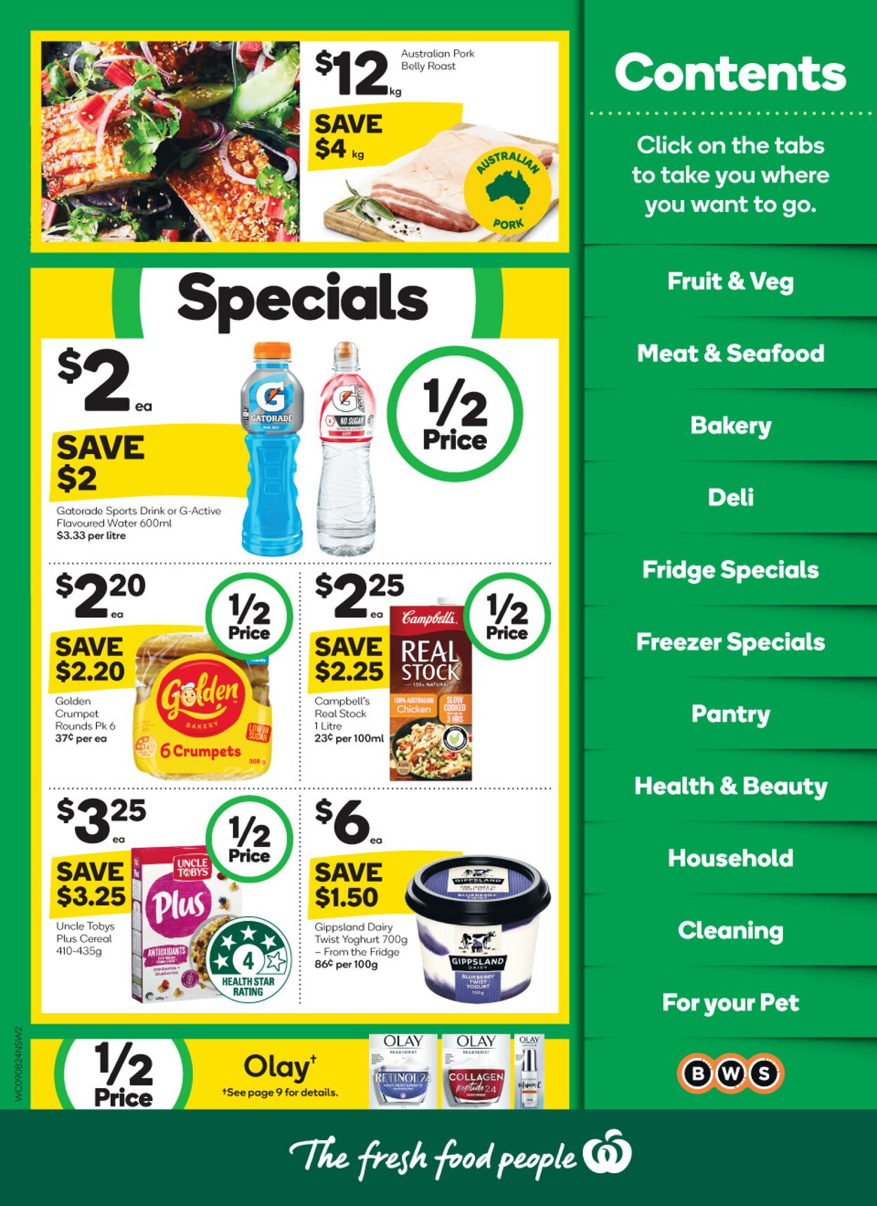 Catalogue Woolworths 09.08.2023 - 15.08.2023