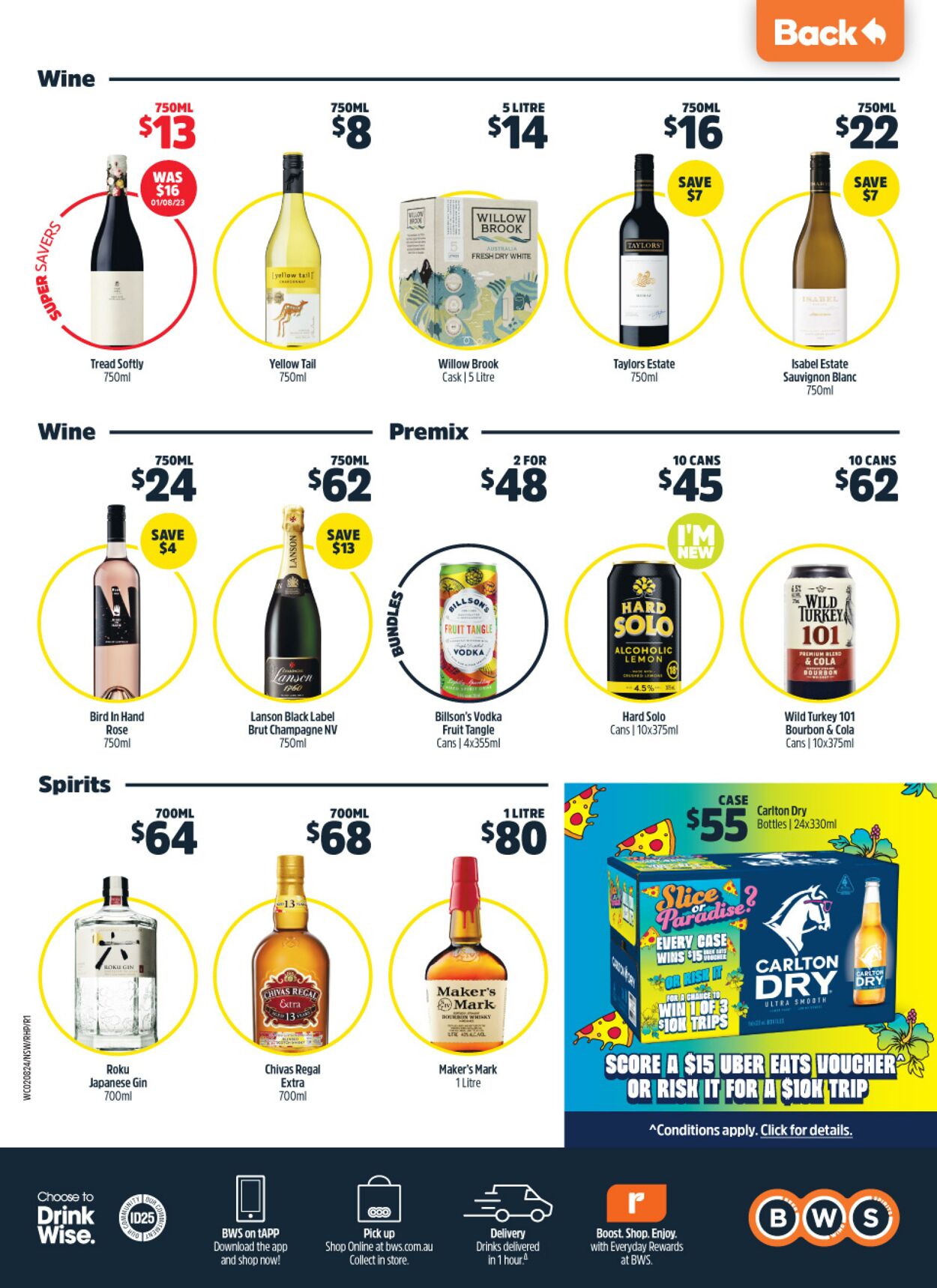 Catalogue Woolworths 02.08.2023 - 08.08.2023