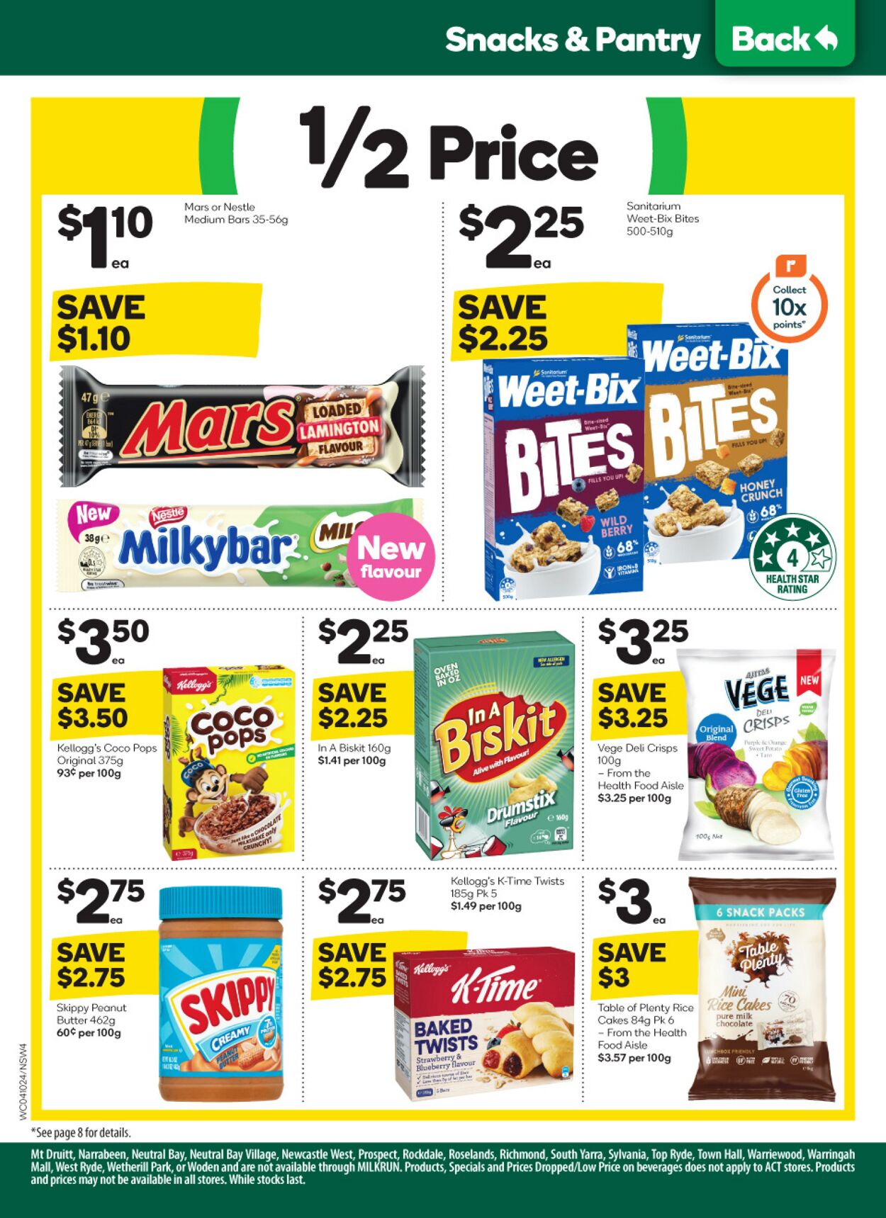 Catalogue Woolworths 04.10.2023 - 10.10.2023