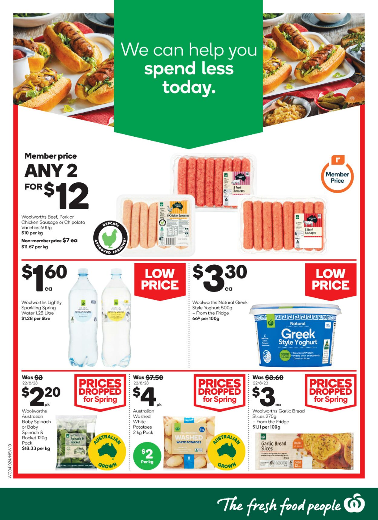 Catalogue Woolworths 04.10.2023 - 10.10.2023