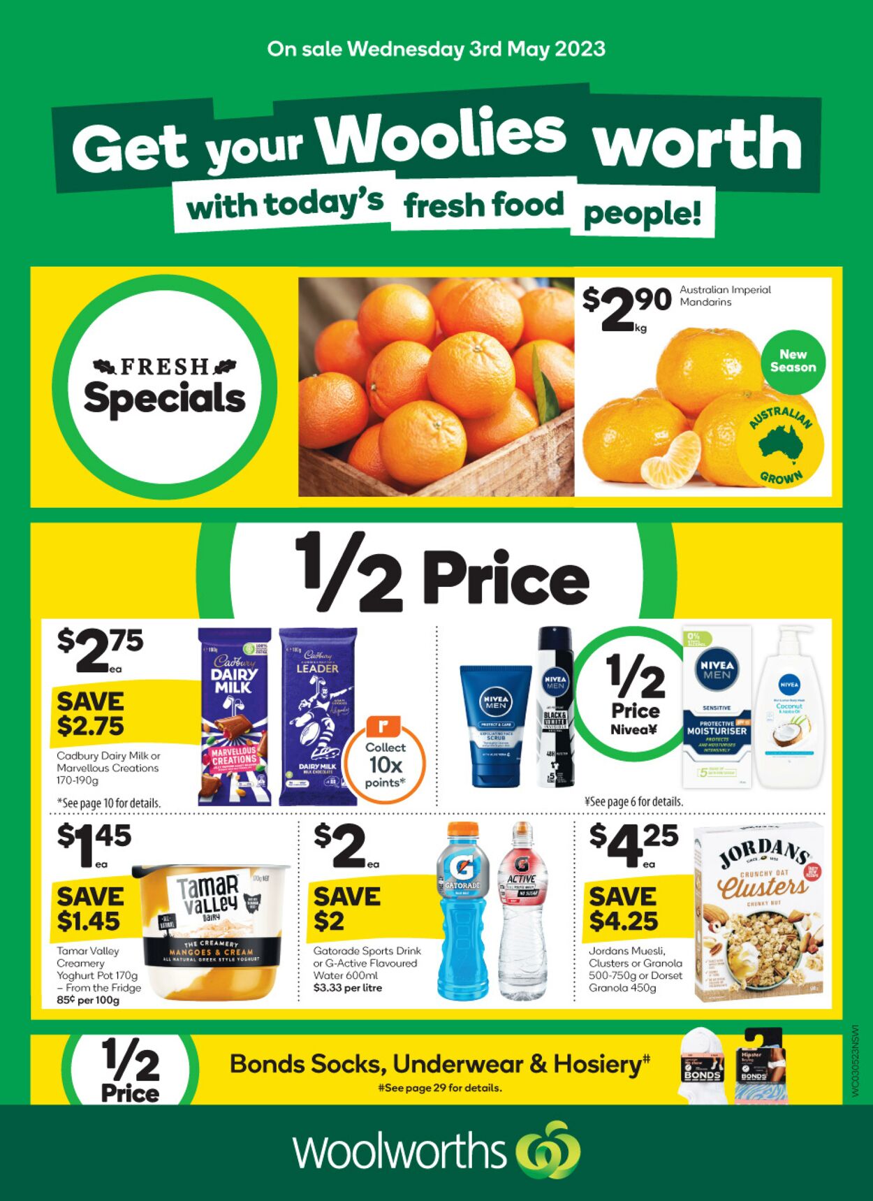 Catalogue Woolworths 03.05.2023 - 09.05.2023