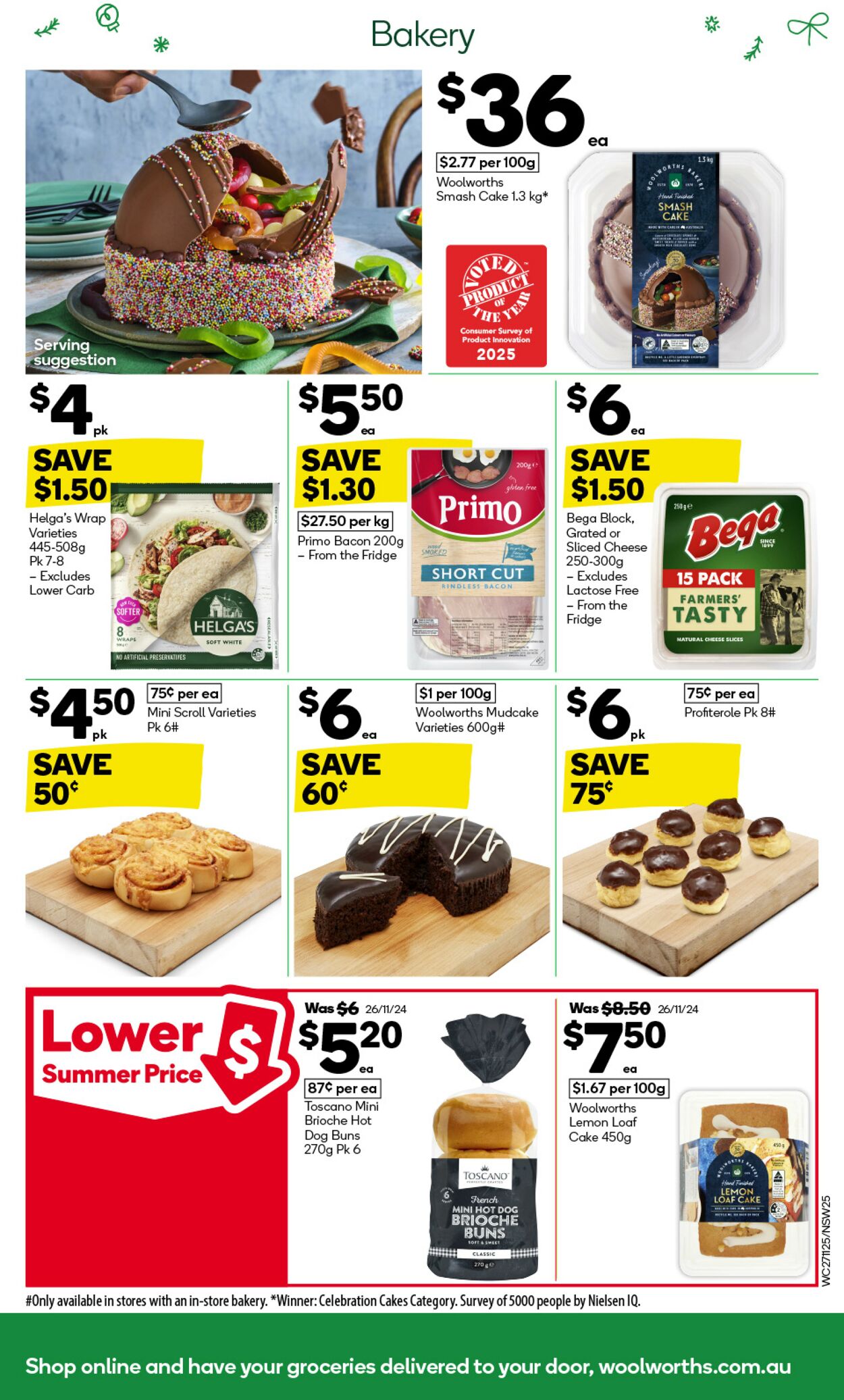 Catalogue Woolworths 27.11.2024 - 03.12.2024