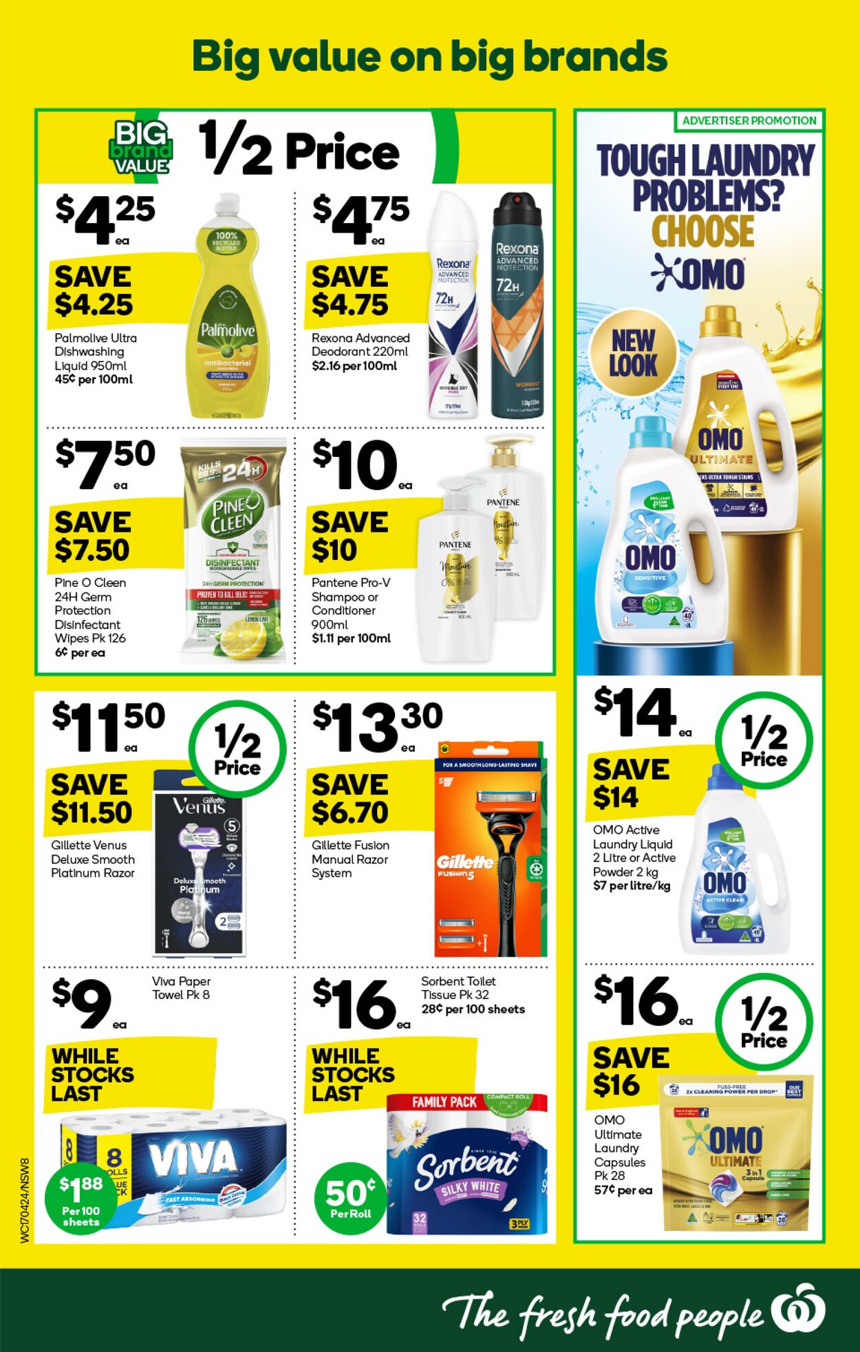 Catalogue Woolworths 17.04.2024 - 23.04.2024