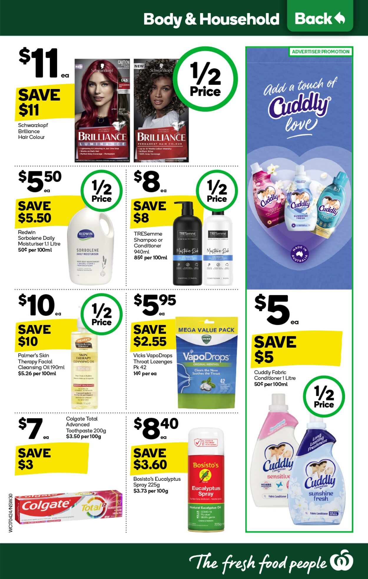 Catalogue Woolworths 17.04.2024 - 23.04.2024